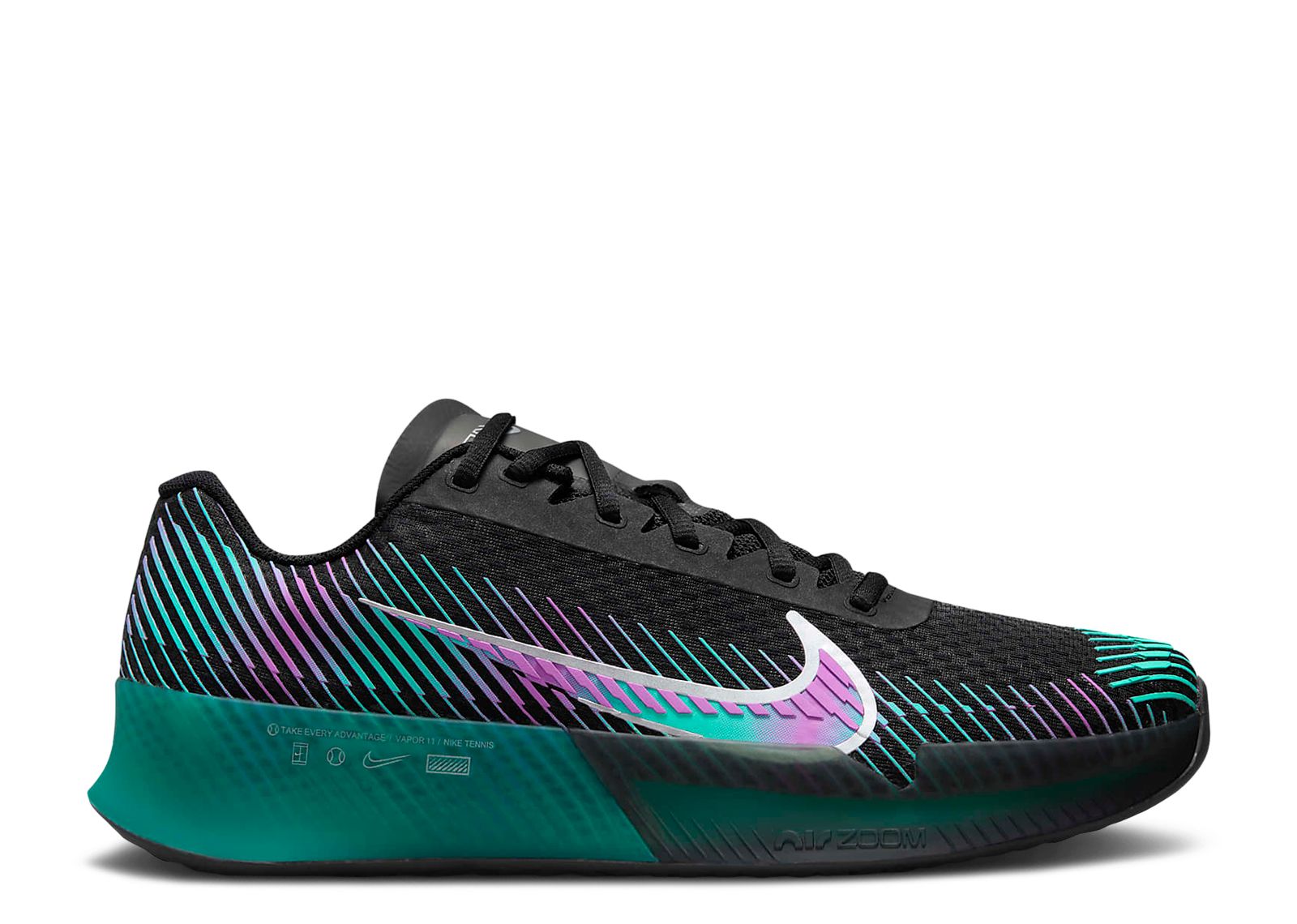 NikeCourt Air Zoom Vapor 11 Attack Premier 'Deep Jungle