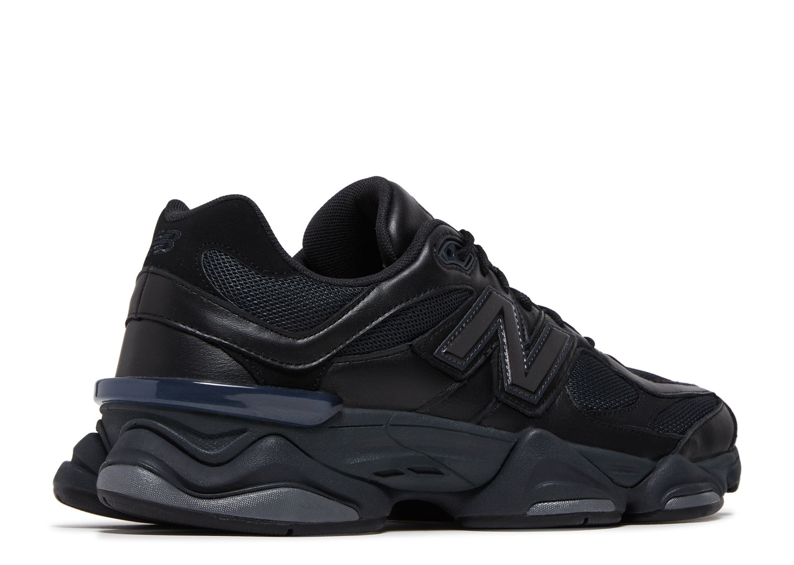 New Balance 9060 'Triple Black Leather' - New Balance - U9060NRI ...