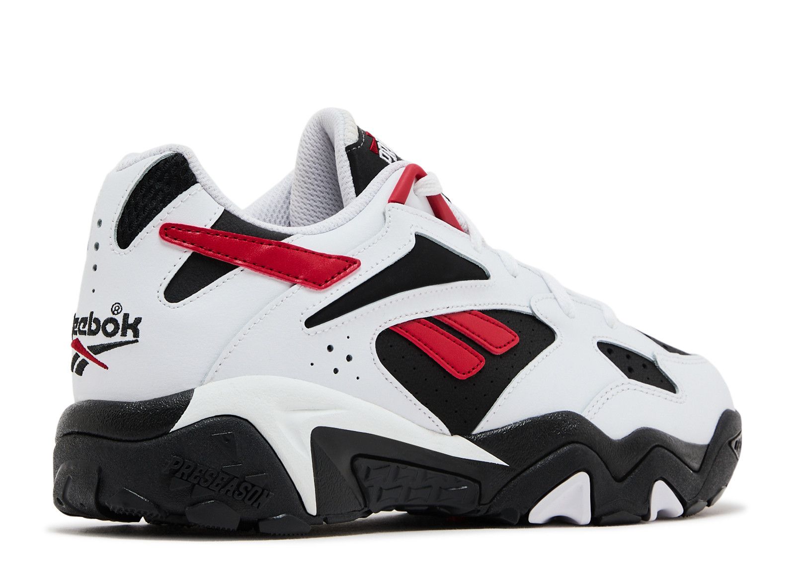 Preseason 94 Low 'White Flash Red' - Reebok - 100202785 - footwear