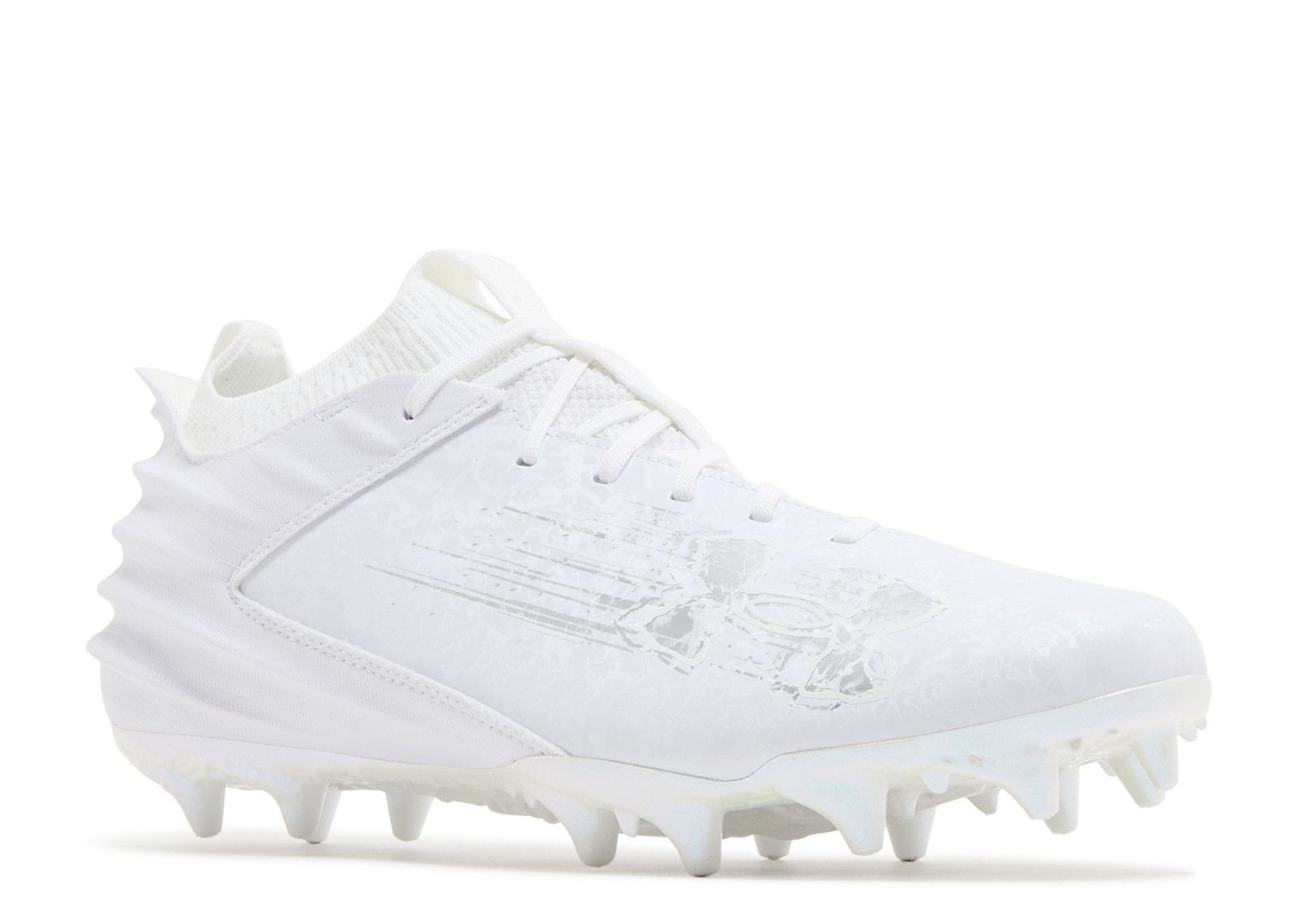Under Armour Blur 2 MC Men\'s Football Cleats 3027978-101 MSRP $120 size8  White Deals on Men main image 4