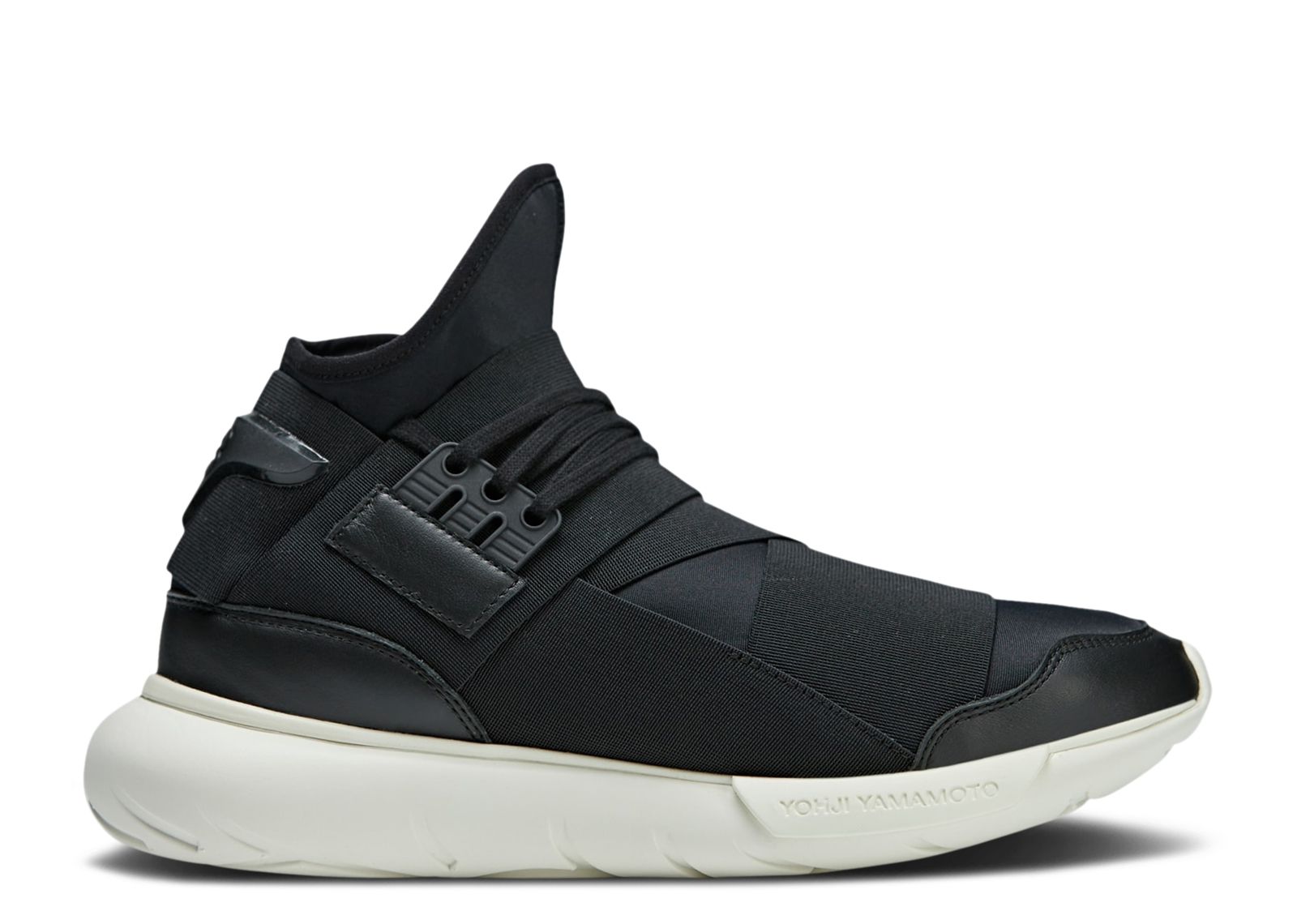 Y 3 Qasa High 'Black Off White' - Adidas - IG4073 - black/black/off ...