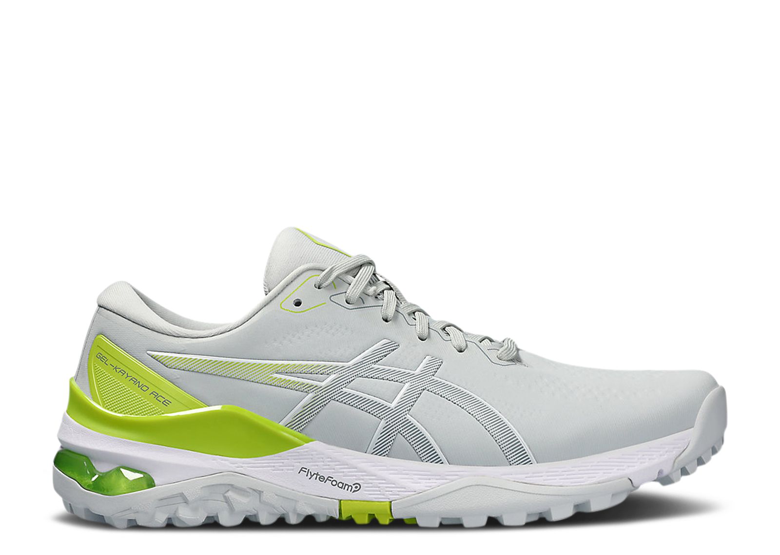 Gel Kayano Ace 2 Wide 'Glacier Grey Neon Lime'