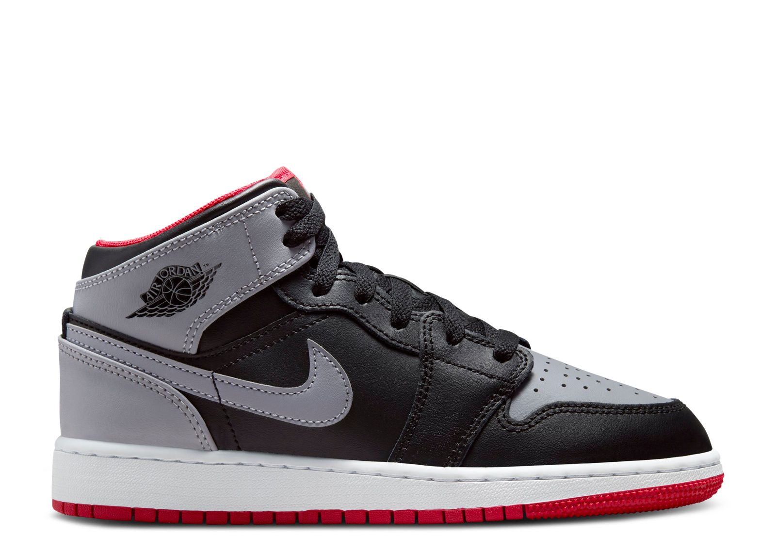 Air Jordan 1 Mid GS 'Shadow' - Air Jordan - 554725 096 - black