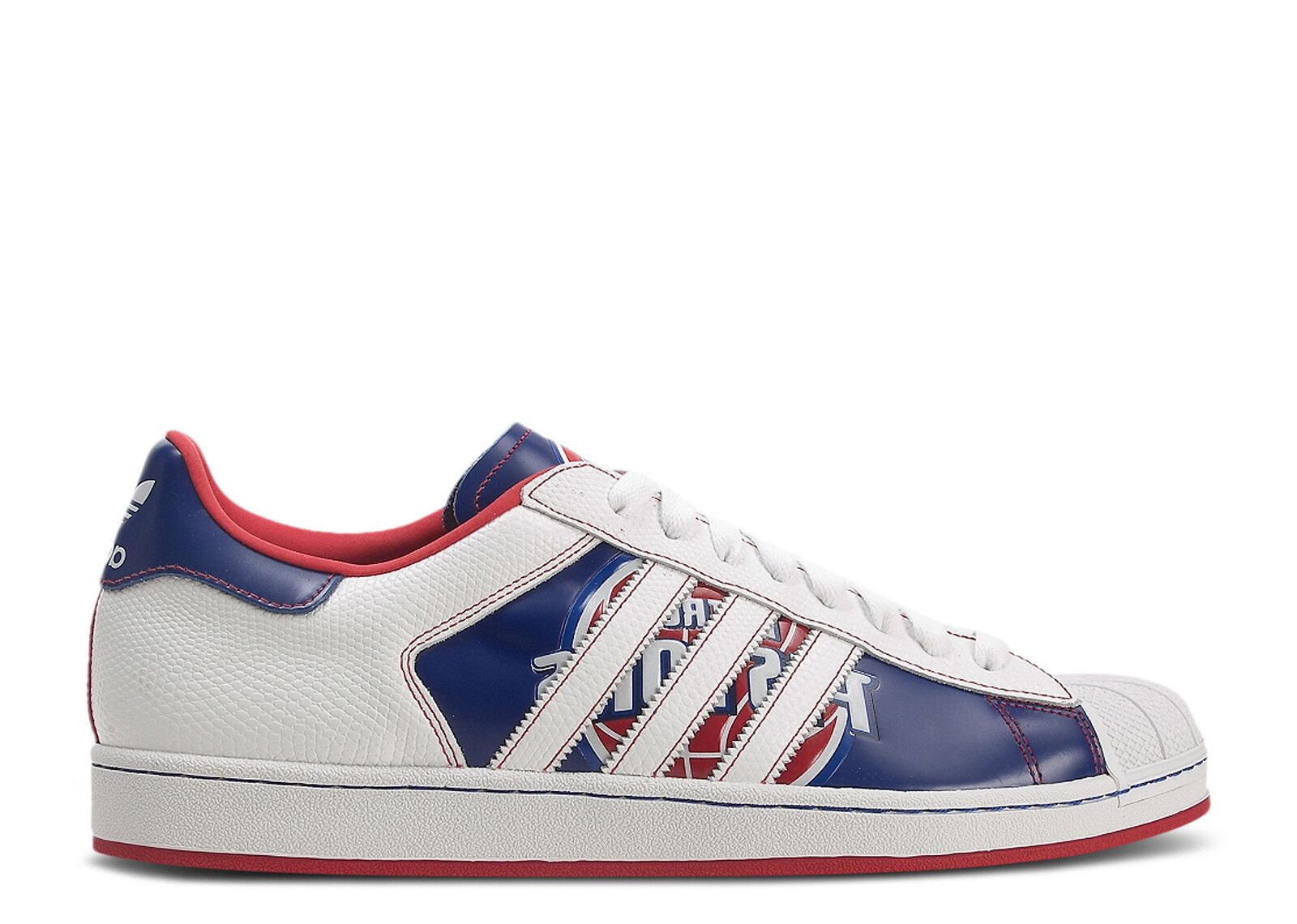 Superstar 1 'Detroit Pistons' - Adidas - 14122 - collegiate royal/running  white/university red | Flight Club
