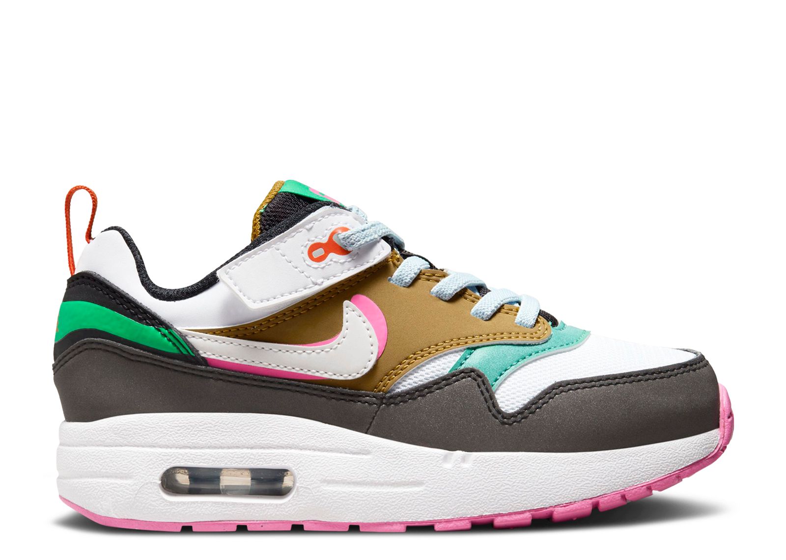 Nike air max 1 pink and green online