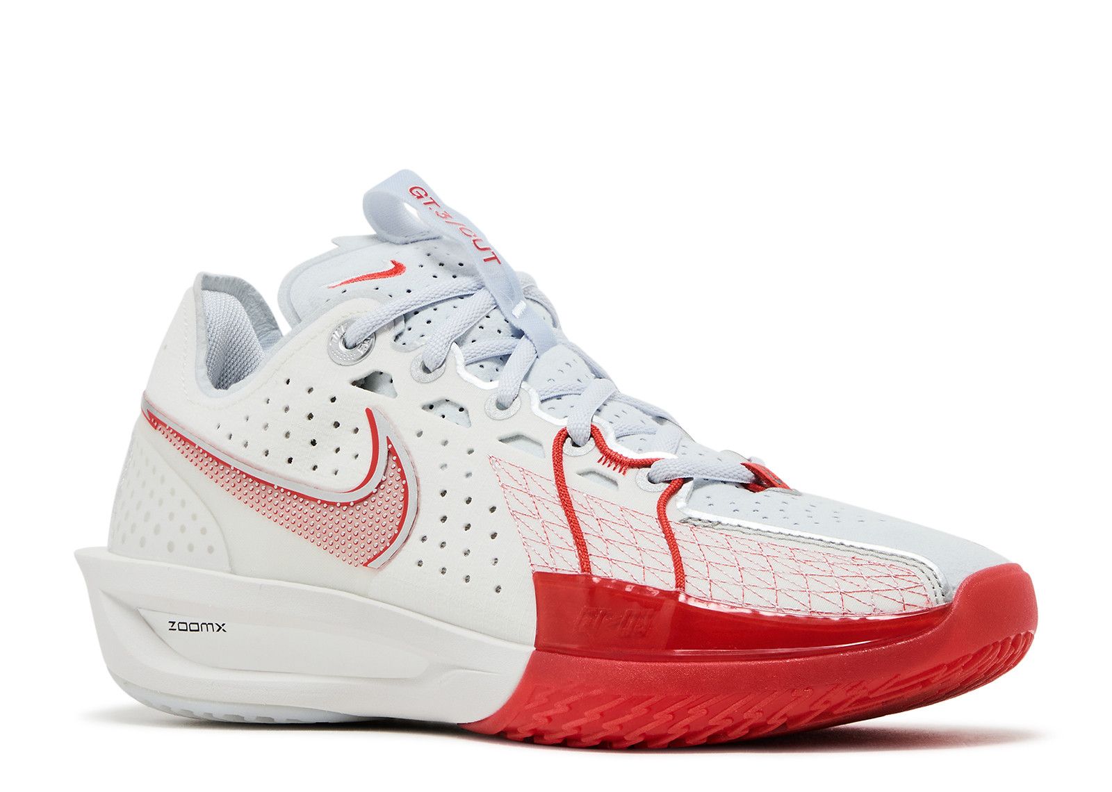 Air Zoom GT Cut 3 EP 'White Picante Red' - Nike - DV2918 101
