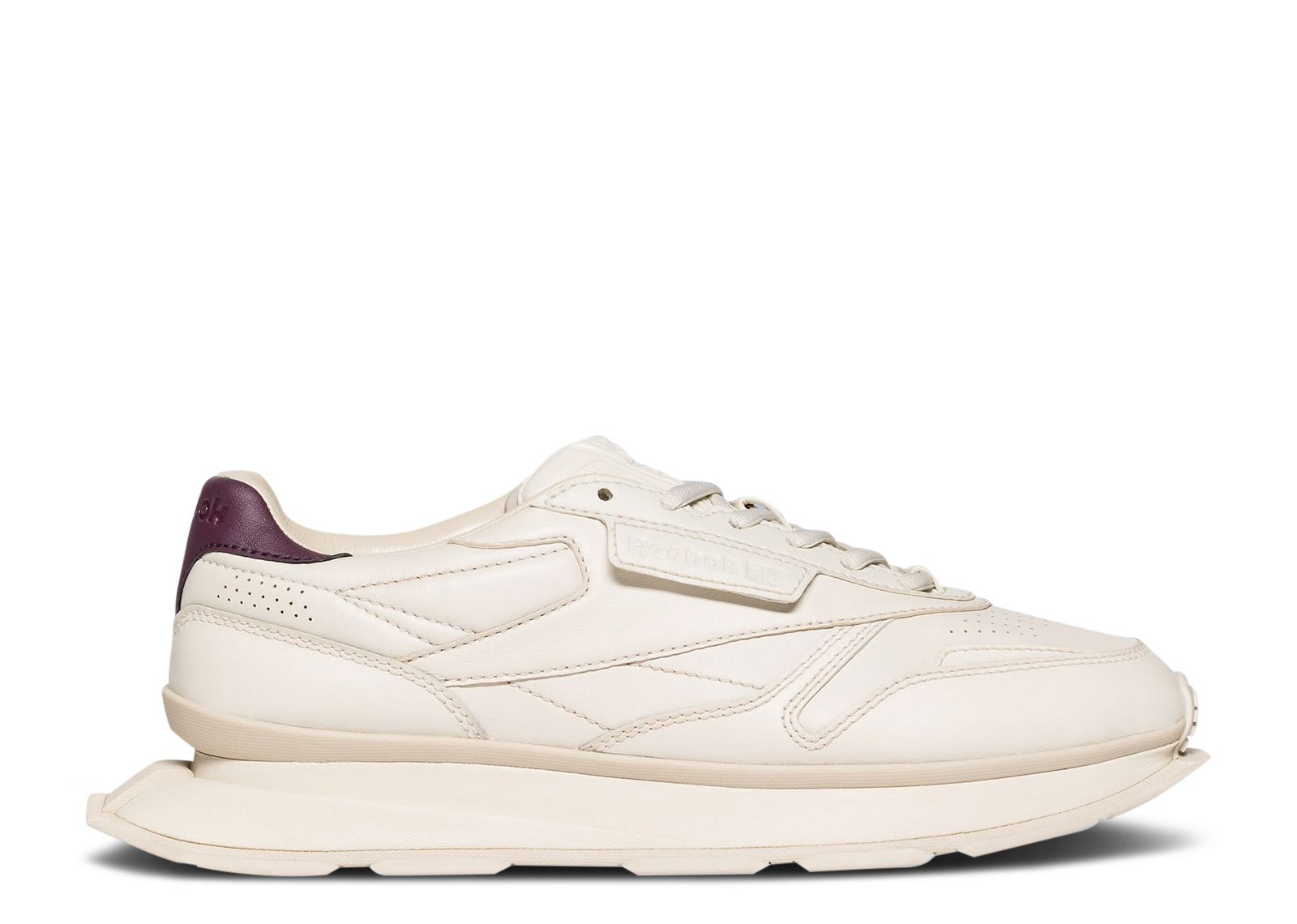 Classic Leather LTD 'Garment Off White Dark Purple'