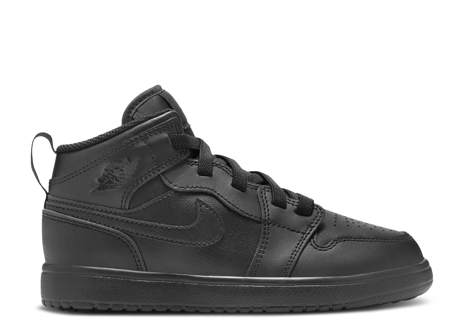 Jordan 1 Mid ALT PS 'Triple Black' - Air Jordan - DR9745 093