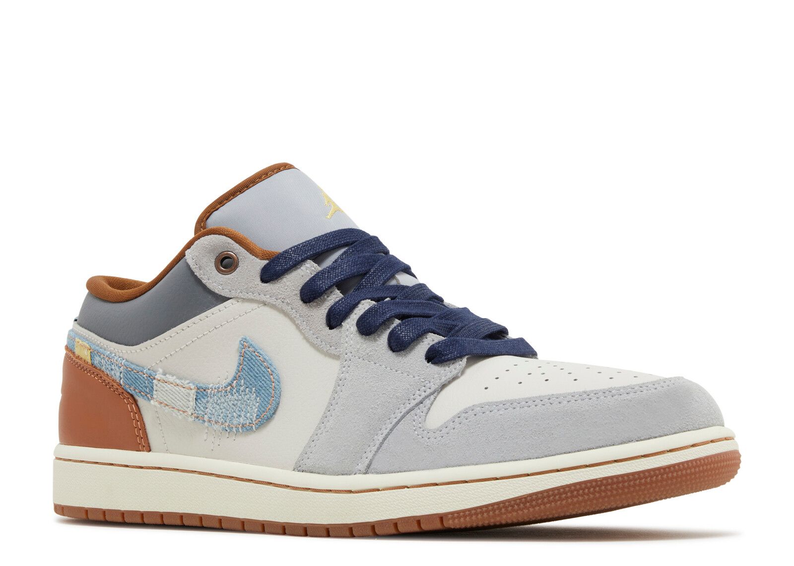 Jordan 1 Low SE ‘Repaired Denim Swoosh’