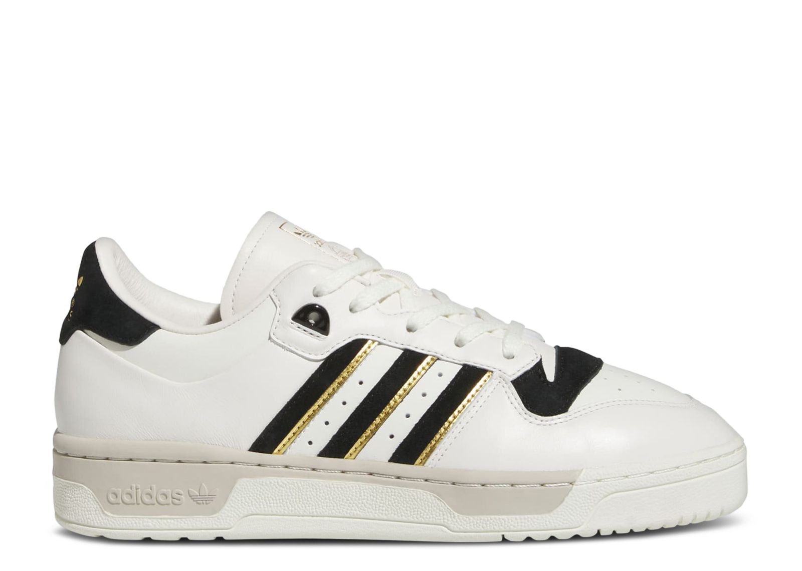 スニーカー adidas Rivalry Low 86 White Black Rivalry 86 Low 'White Black Gold' - Adidas - IF6262 - cloud