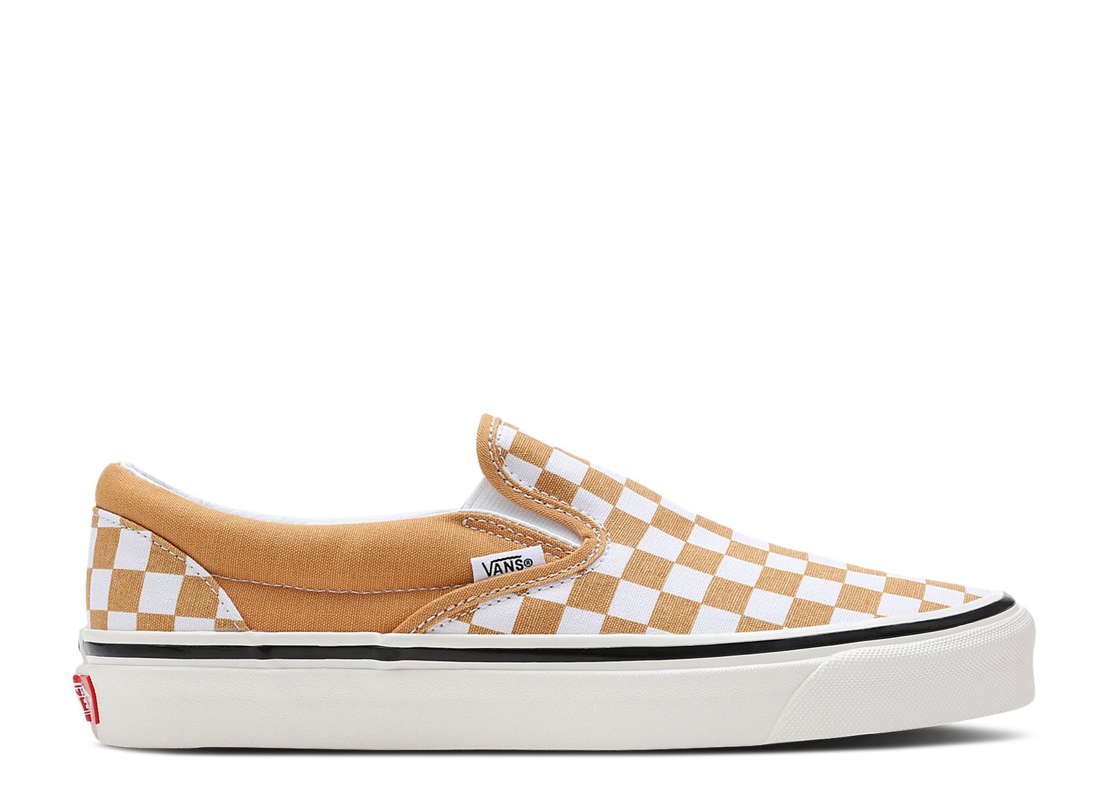 Classic Slip-On 'Checkerboard - Honey Yellow'