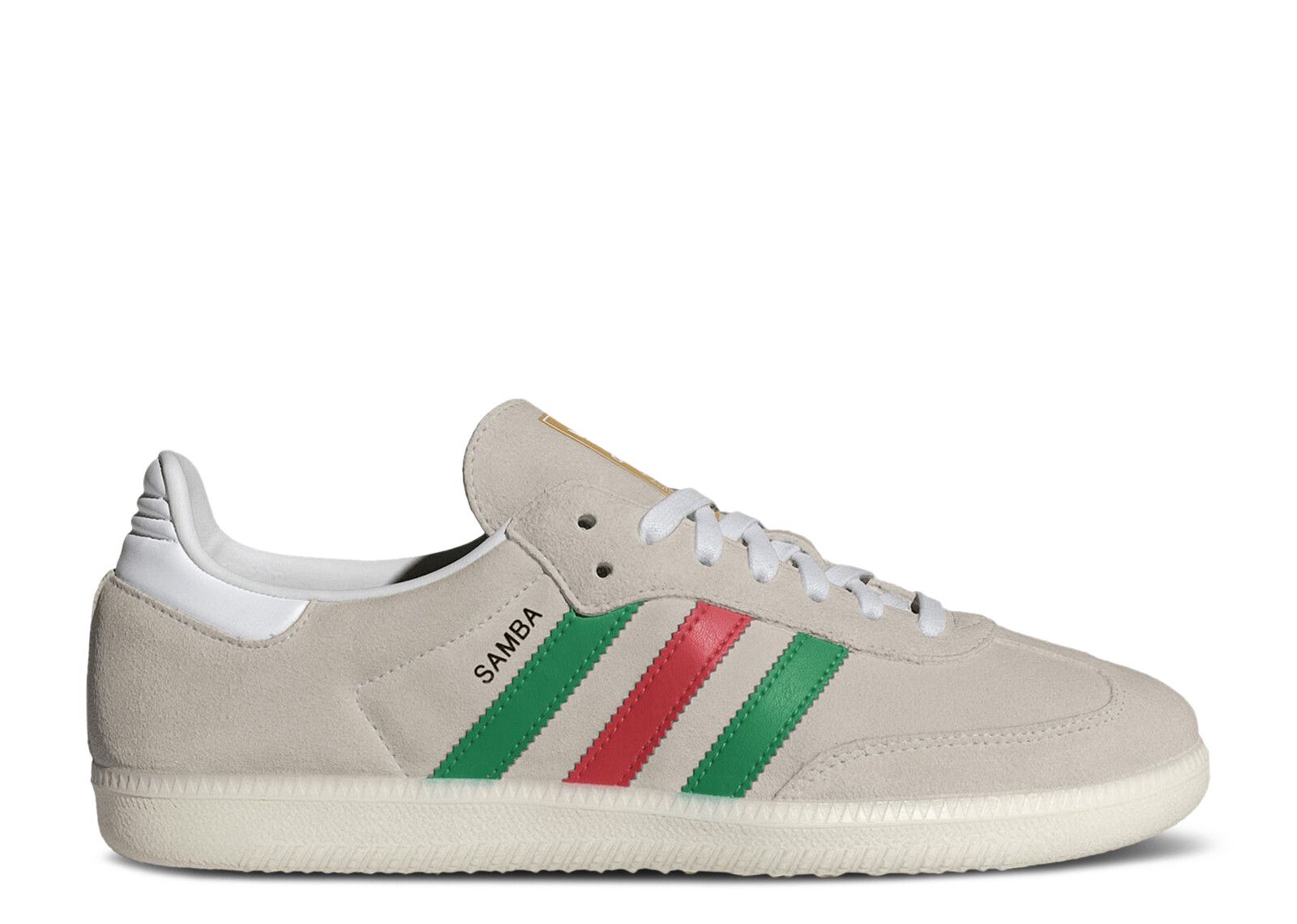 adidas Samba OG Italy - Crystal White/Green/Better Scarlet