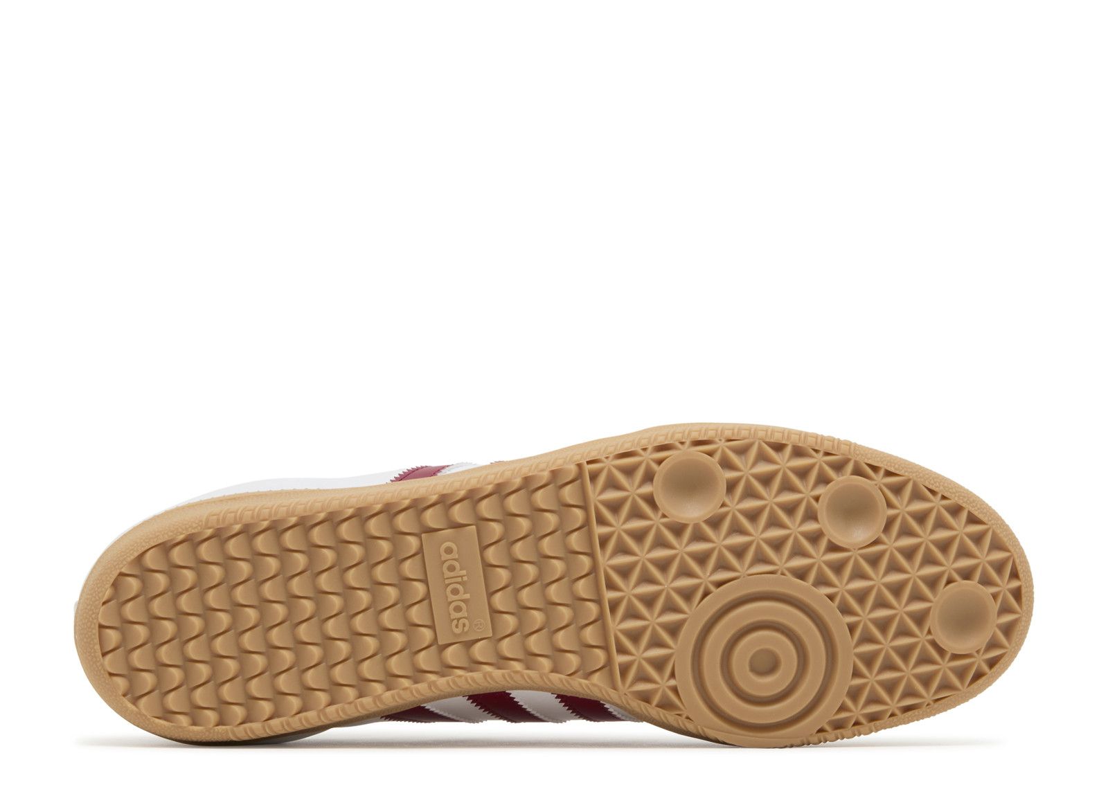 スニーカー adidas Samba OG White Burgundy IF3813 adidas Samba OG Shoes - White | Free Shipping with adiClub
