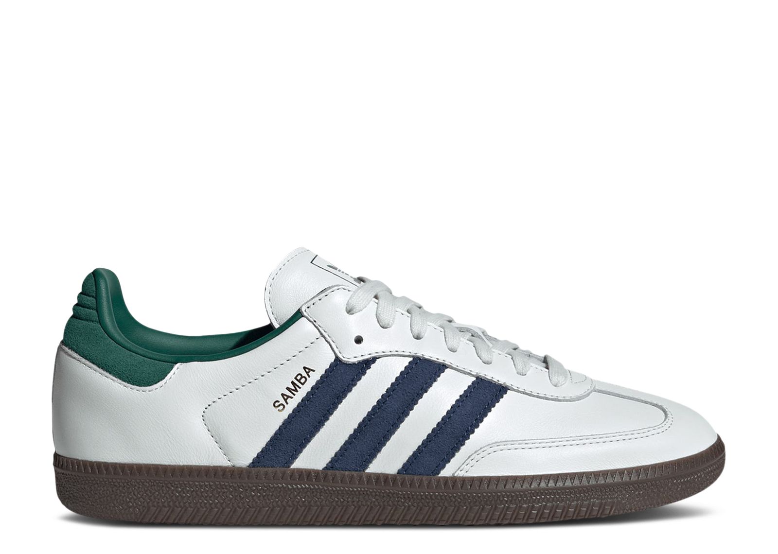 Samba OG 'White Navy Collegiate Green' - Adidas - IH4882 - core