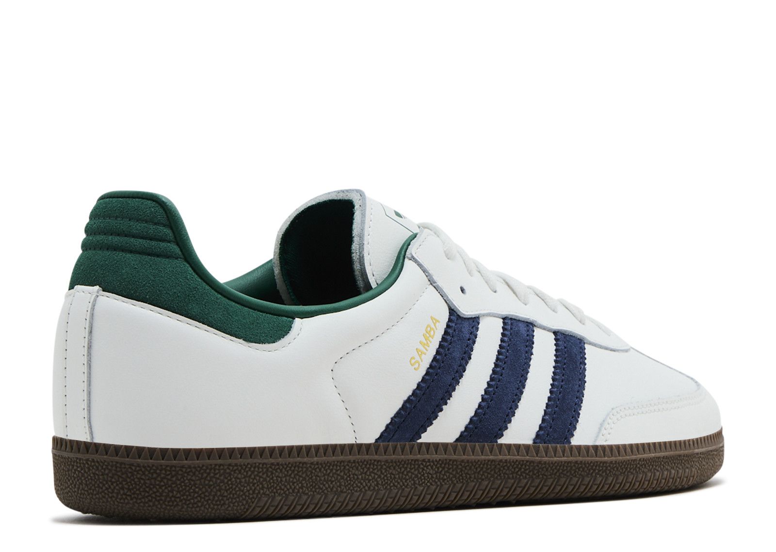Samba OG 'White Navy Collegiate Green' - Adidas - IH4882 - core