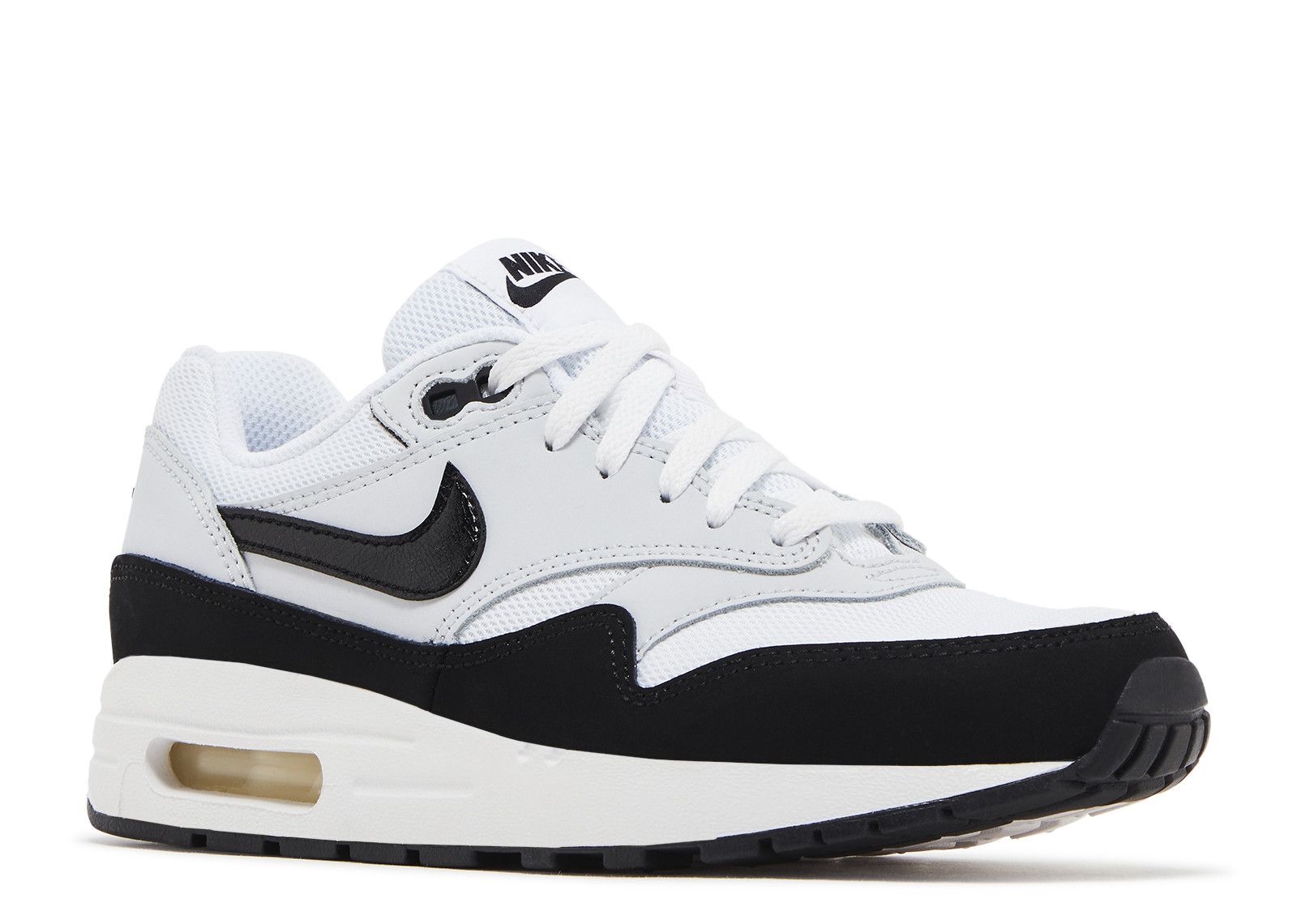 Air Max 1 GS 'White Black' - Nike - DZ3307 106 - white/pure