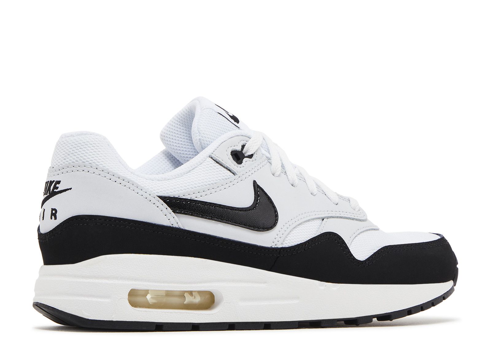 Air Max 1 GS 'White Black' - Nike - DZ3307 106 - white/pure