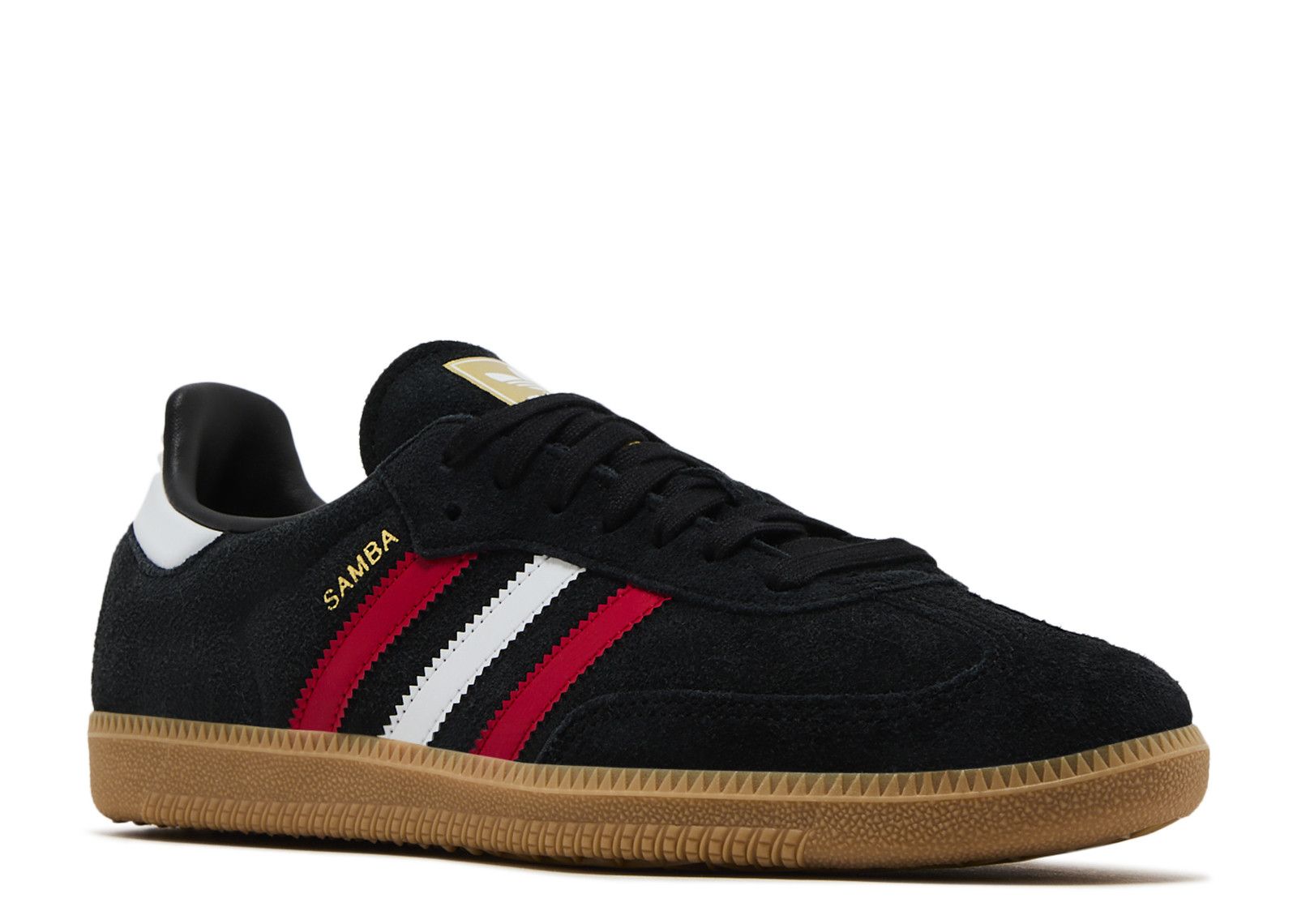Samba OG 'Black White Scarlet' - Adidas - IG1824 - core black