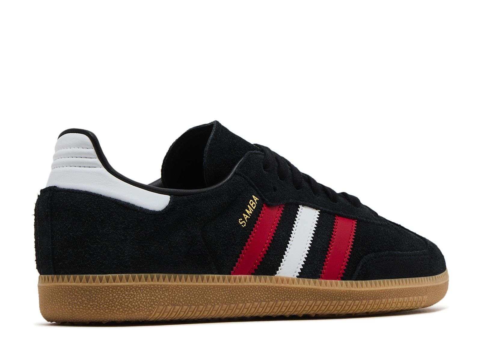 Samba OG 'Black White Scarlet' - Adidas - IG1824 - core black
