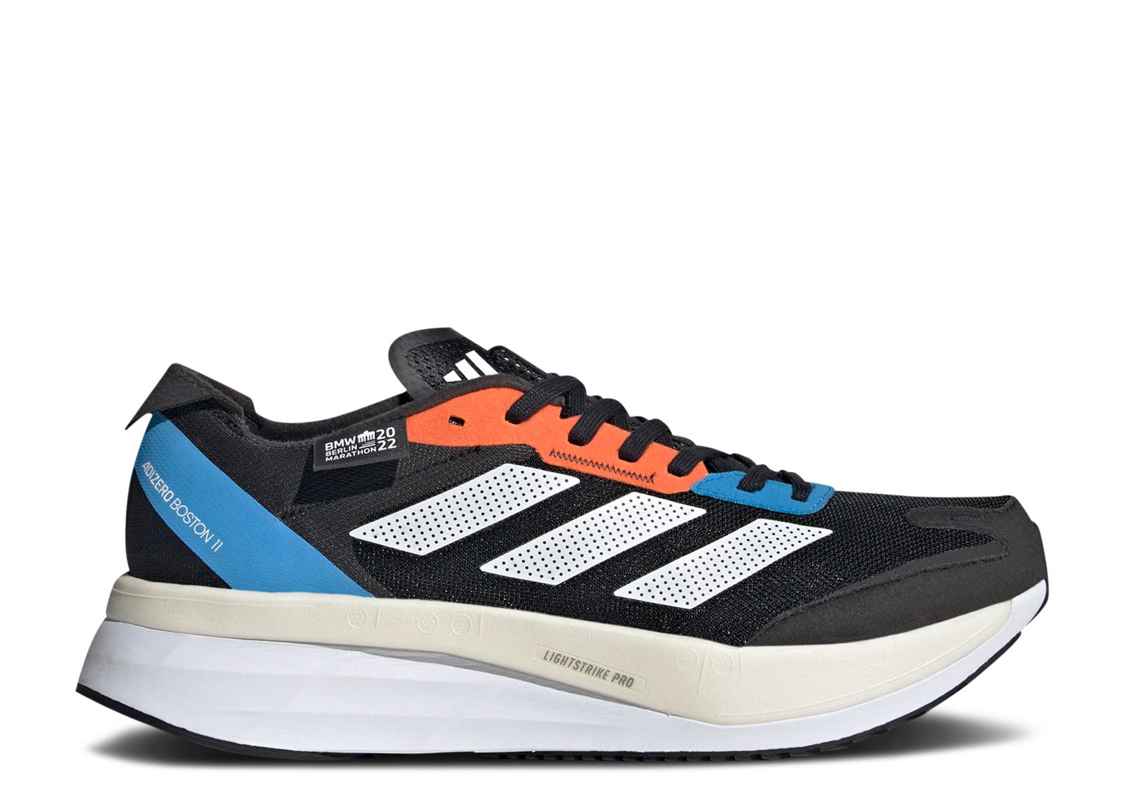 Adizero Boston 11 'Berlin Marathon' - Adidas - FZ5669 - core black/cloud white/carbon | Flight Club Adizero Boston 11 'Berlin Marathon' - Adidas - FZ5669 - core black/cloud white/carbon | Flight Club