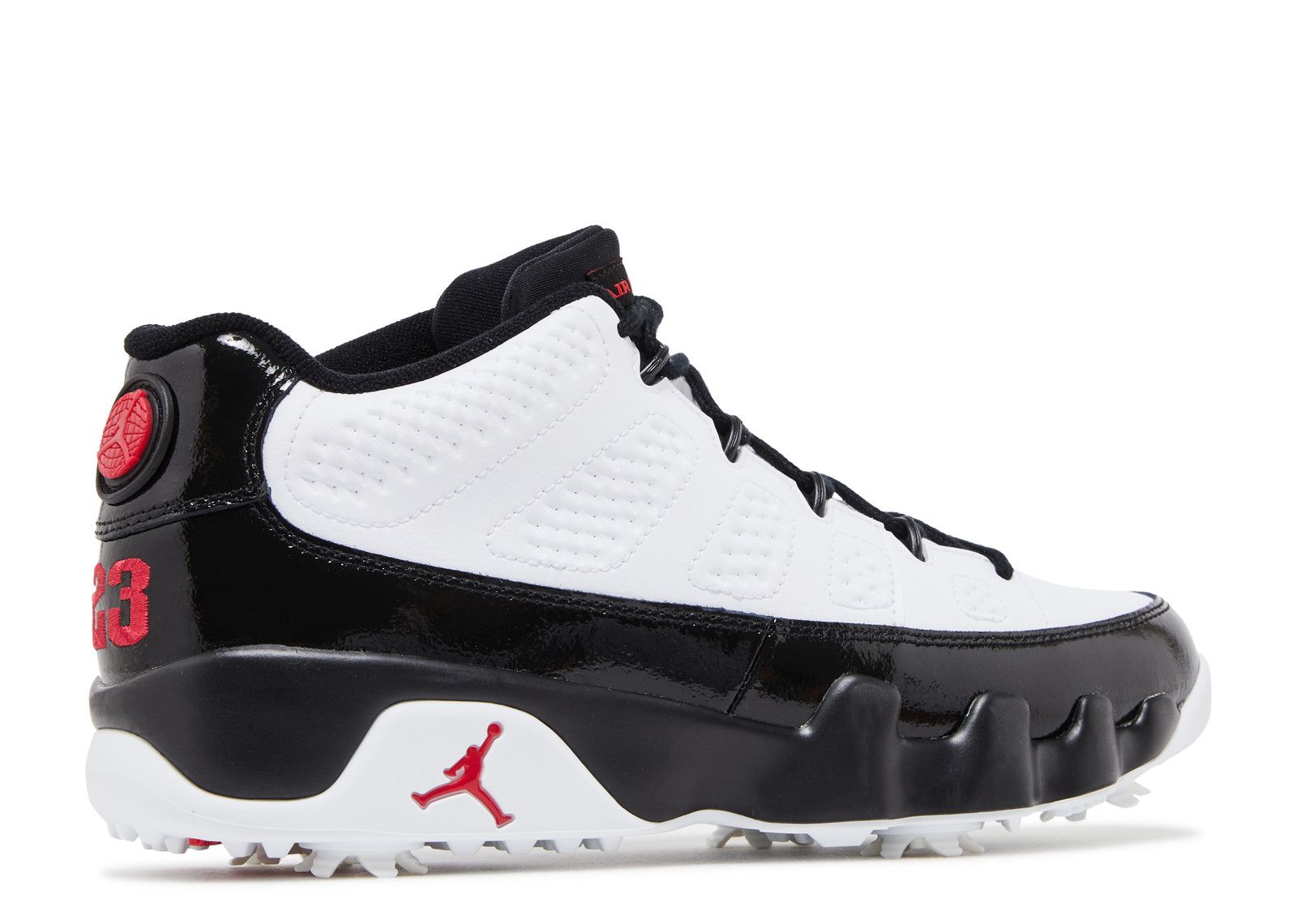 Jordan 9 Low Golf ‘White Black True Red’