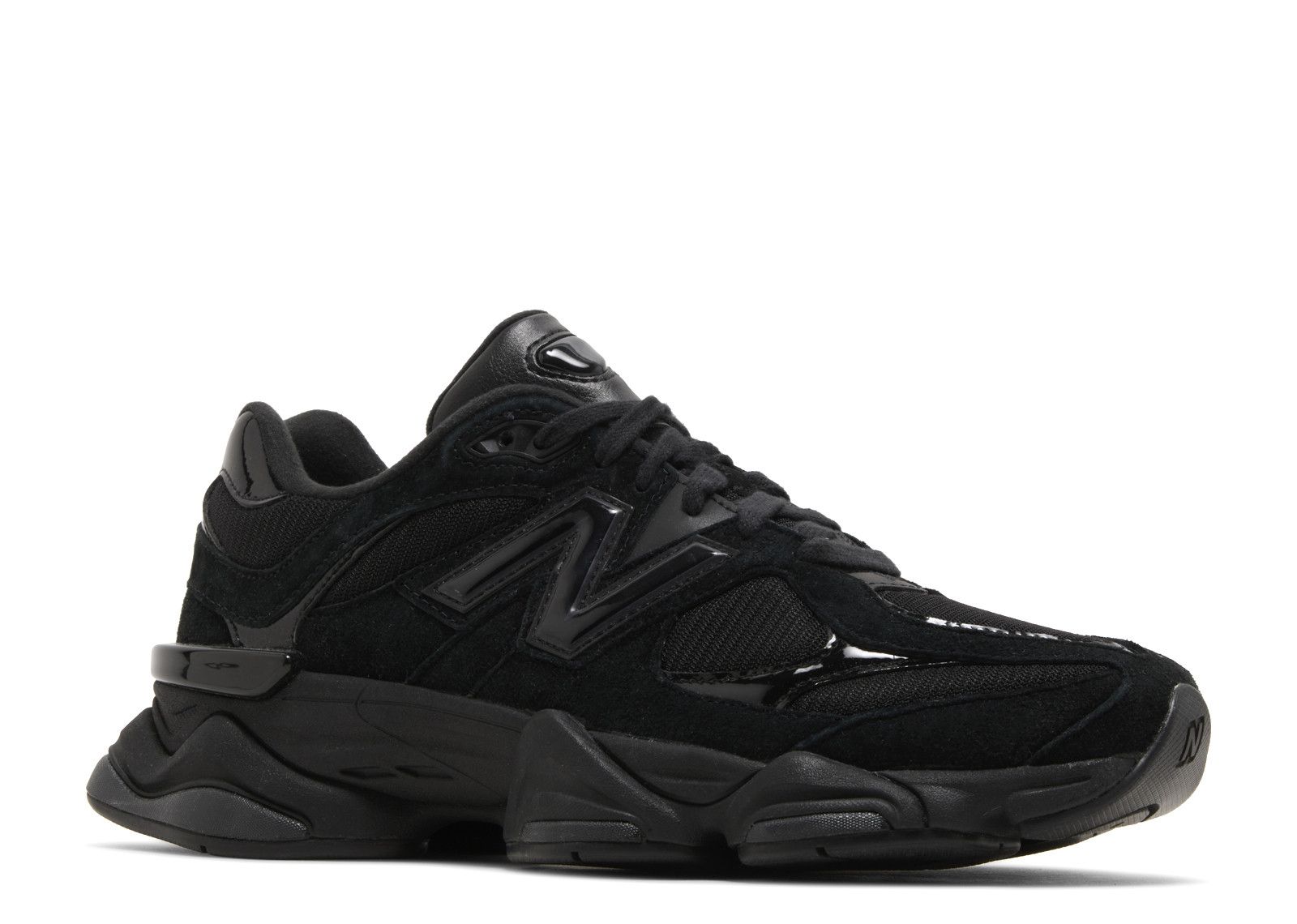 New Balance 9060 'Triple Black Suede Patent' - New Balance - U9060ZBO |  Flight Club