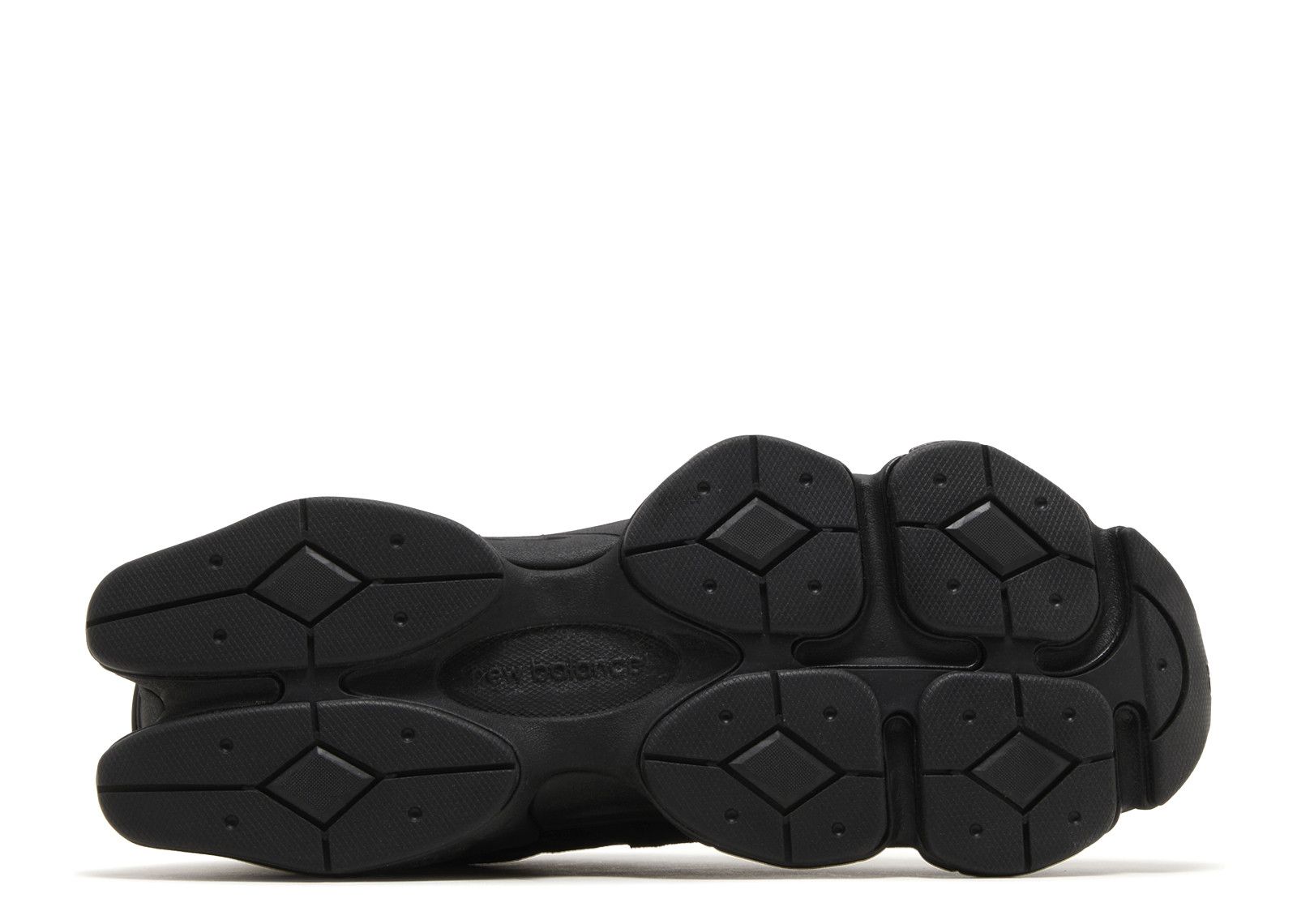 ●BLACK BALLED New Balance 9060 'Triple Black Suede Patent' - New Balance