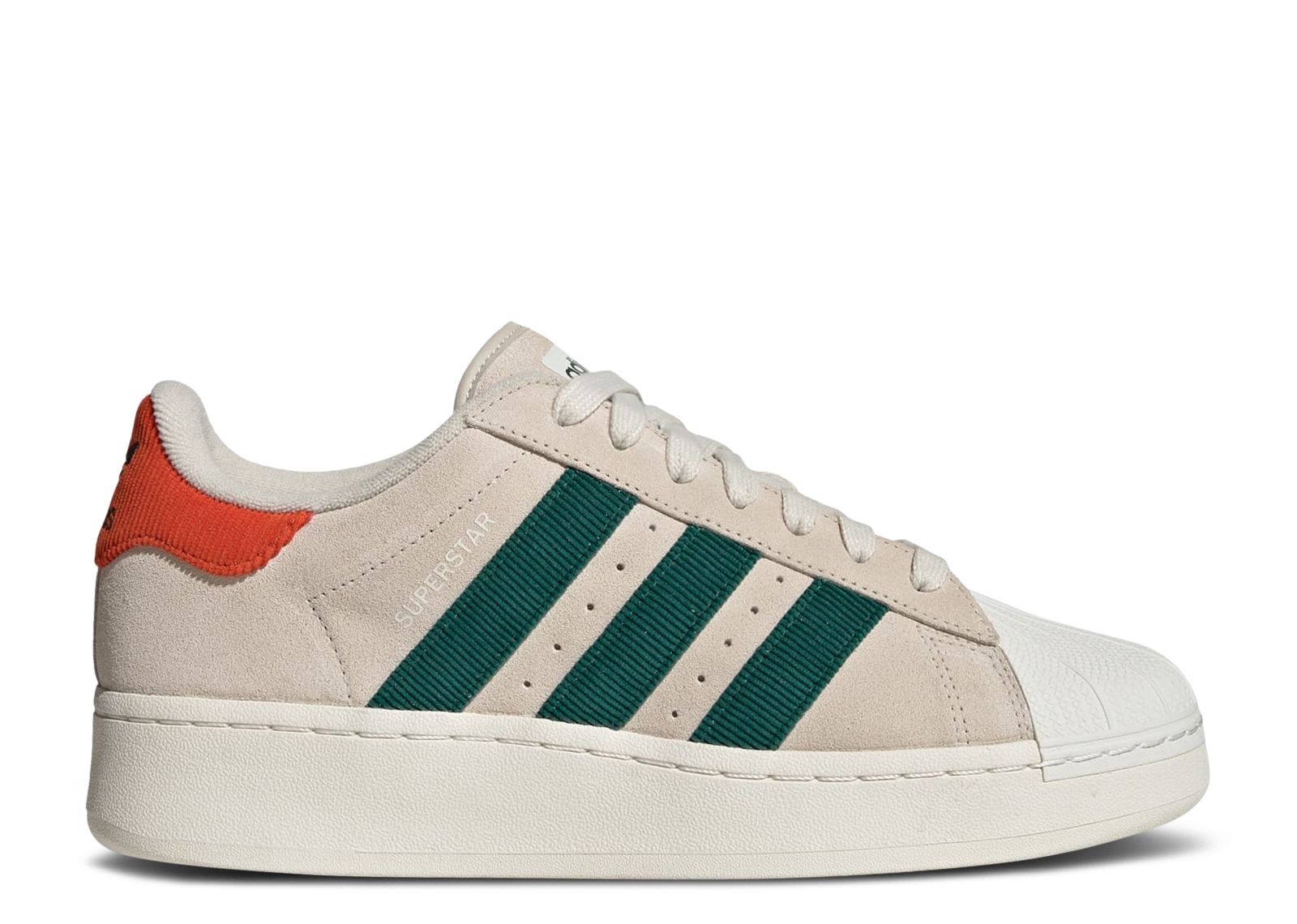 Superstar XLG Aluminium Collegiate Green Adidas ID8378 aluminium collegiate green preloved red Flight Club