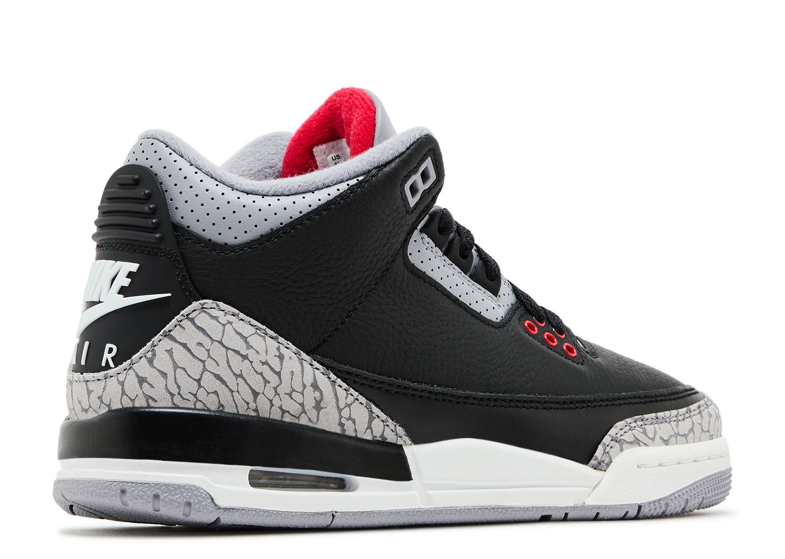 【28㎝】2024 AIR JORDAN 3 BLACK CEMENT NIKE Air Jordan 3 Black Cement 2024 Official Info | SneakerNews.com