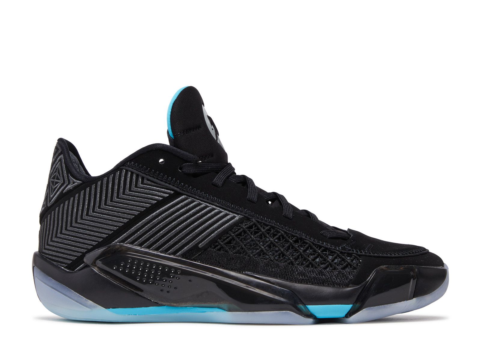 Jordan 38 Low 'Black Gamma Blue'
