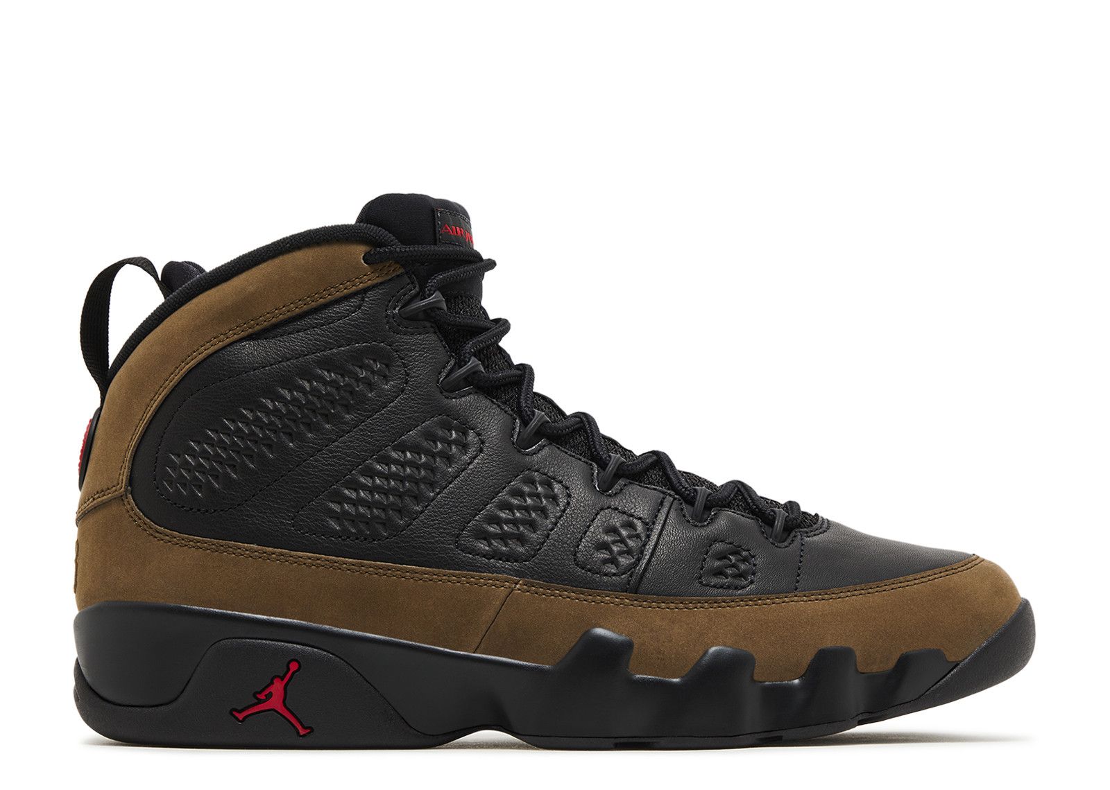 Jordan Air 9 Olive Concord Sneakers Black