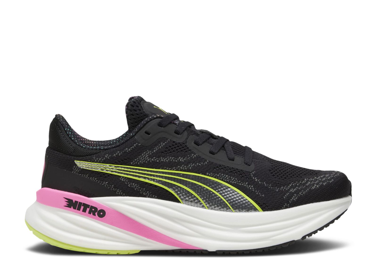 Wmns Magnify Nitro 2 'Black Lime Pink'