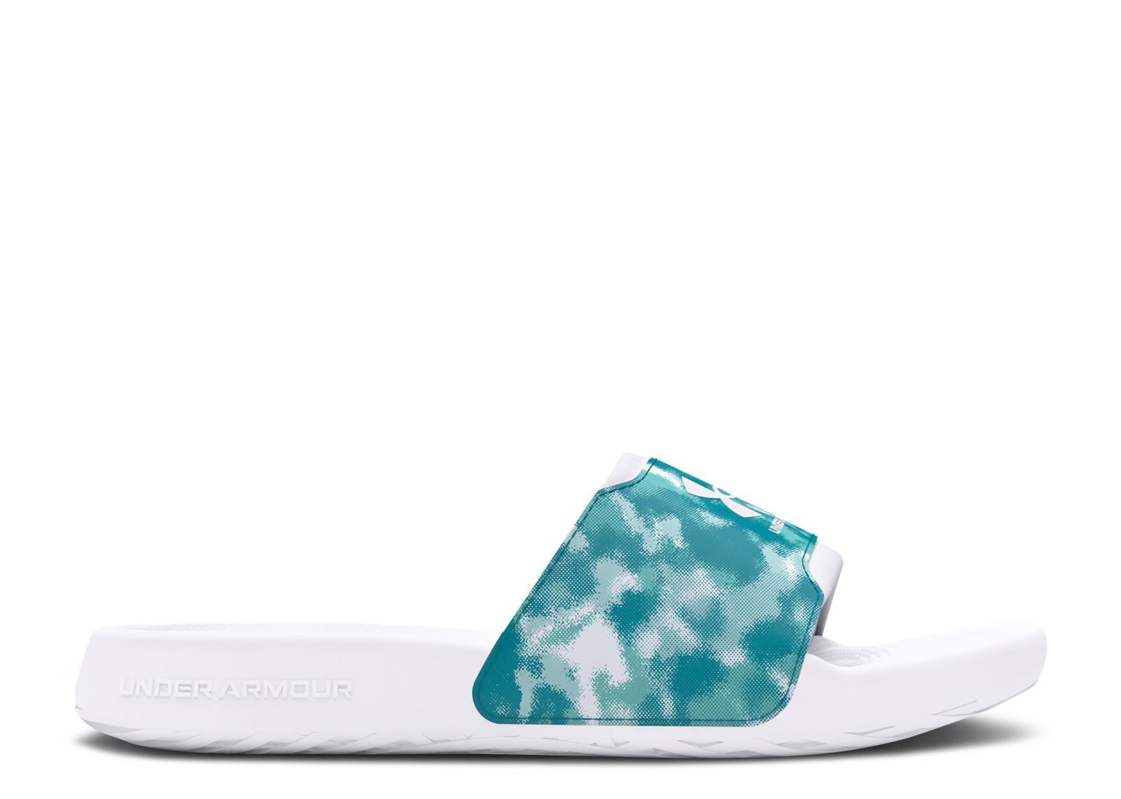 Wmns Ignite Select Graphic Slide 'White Turquoise Tie-Dye'