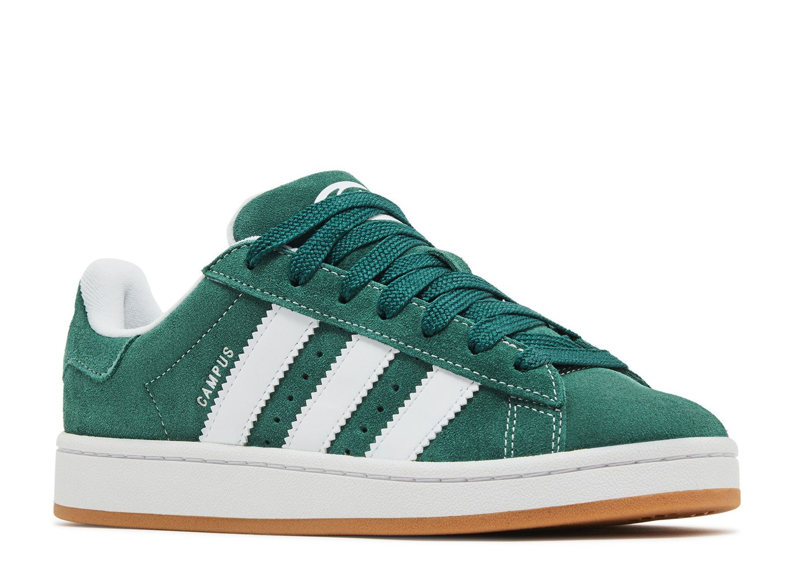 adidas gazelle silver green womens Adidas Campus 00s Dark Green Gum – SecondPlace