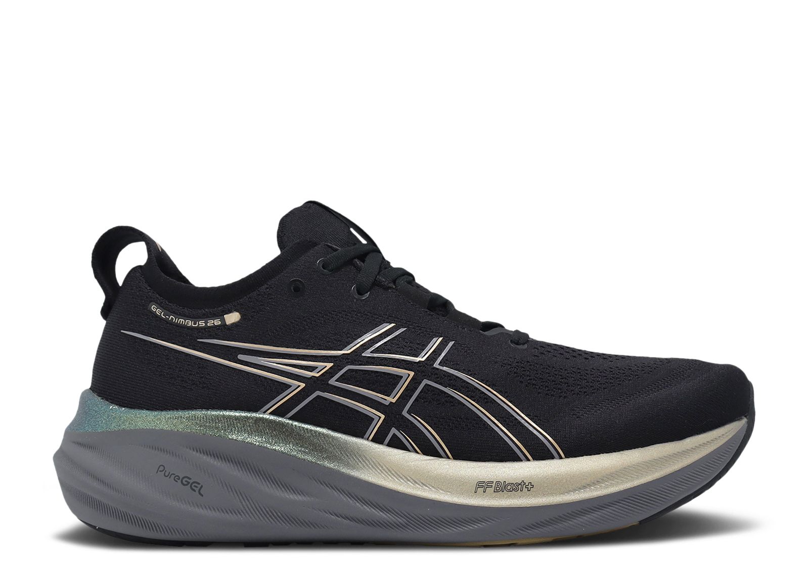 Gel Nimbus 26 Platinum 'Black Champagne' - ASICS - 1011B922 001 - black ...