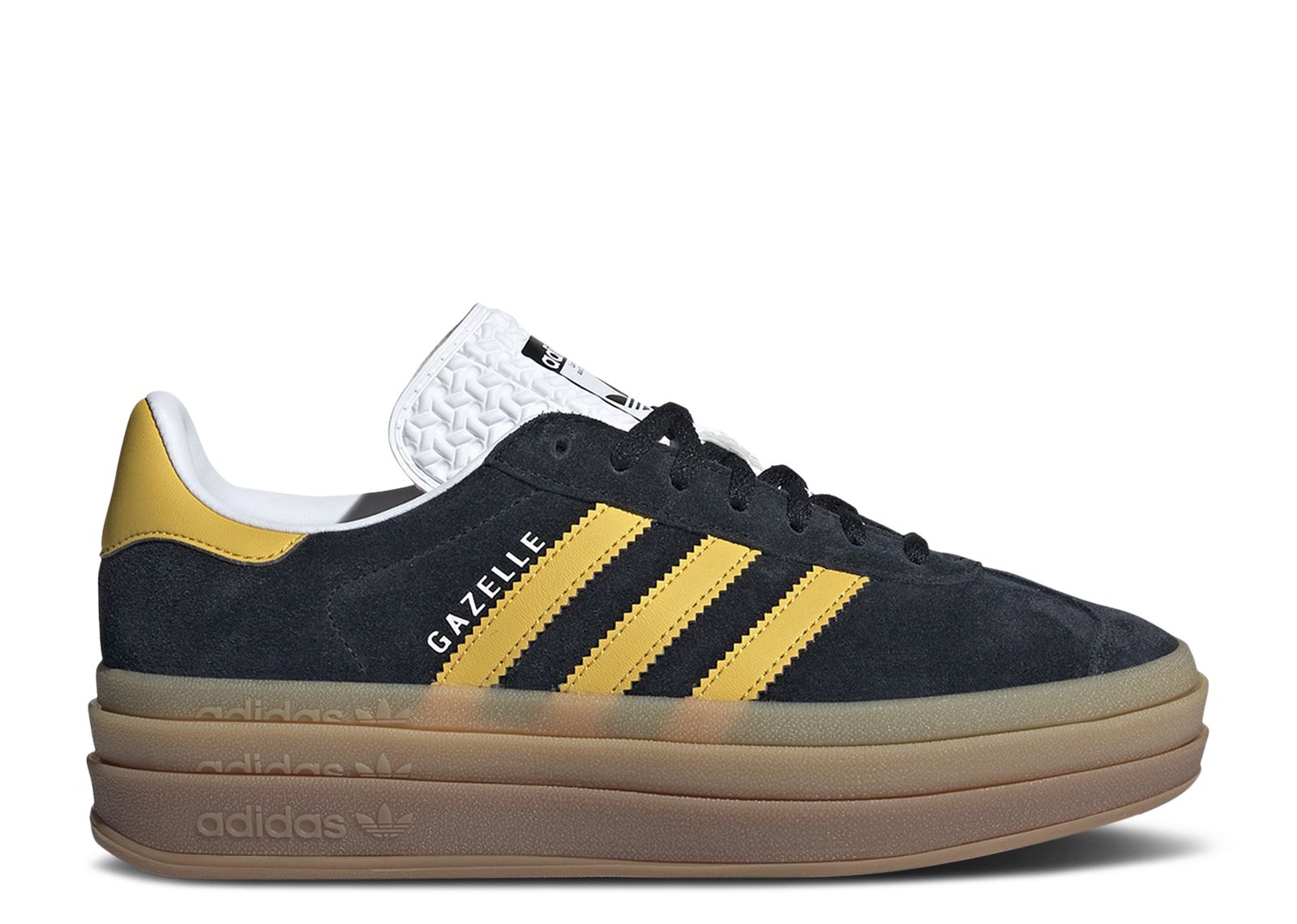 ★adidas★ Gazelle Bold W Black Gold IE0422 Wmns Gazelle Bold 'Black Bold Gold' - Adidas - IE0422 - core