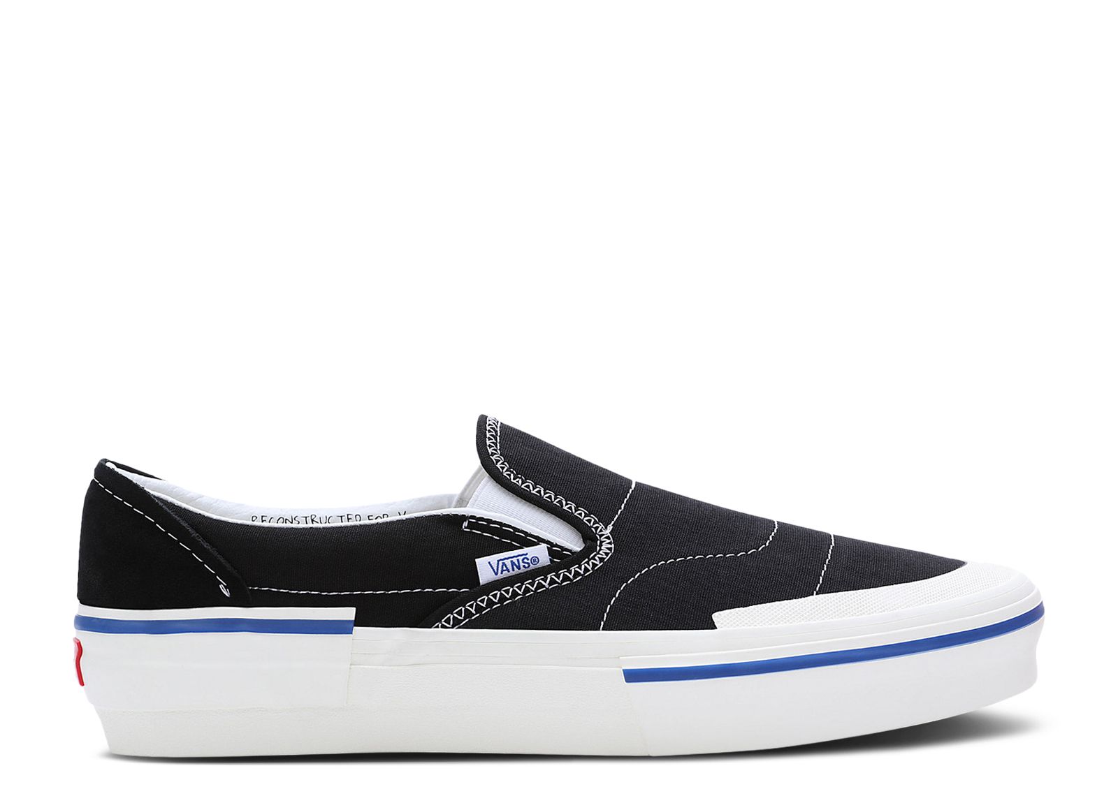 Slip-On Reconstruct 'Black'