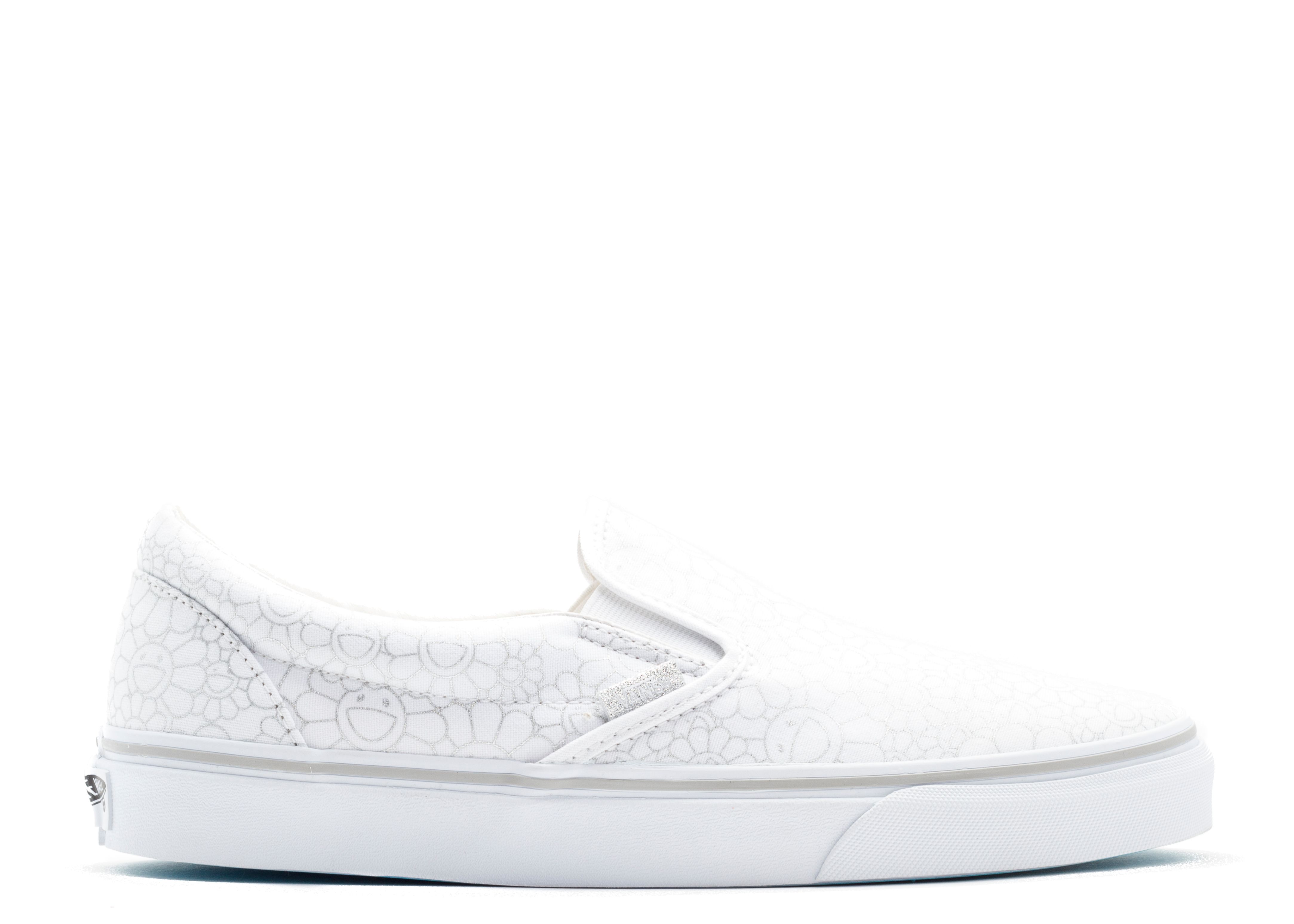 Takashi Murakami Classic Slip-On LX 'Silver Flower'