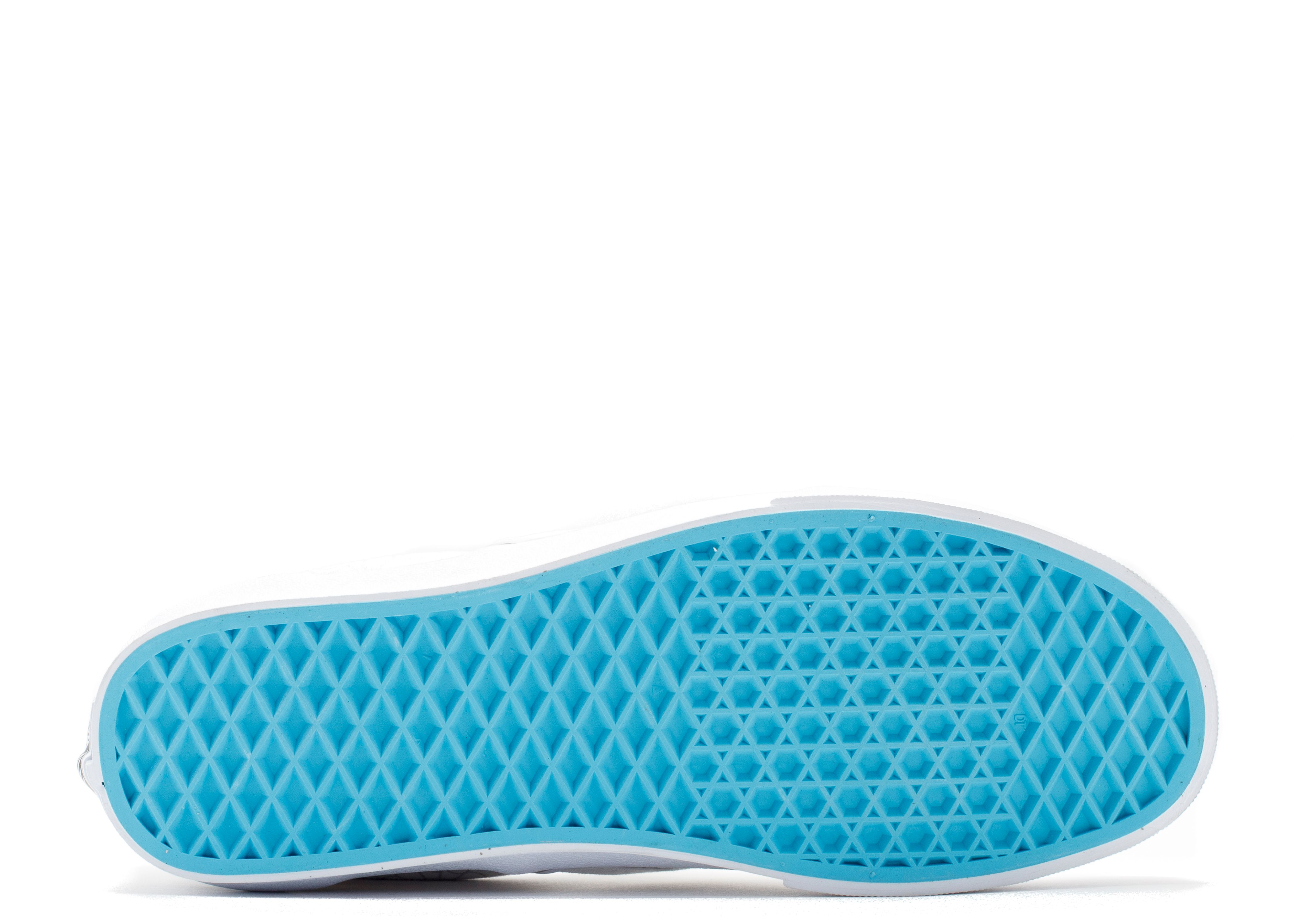 Takashi Murakami Classic Slip On LX 'Silver Flower' - Vans