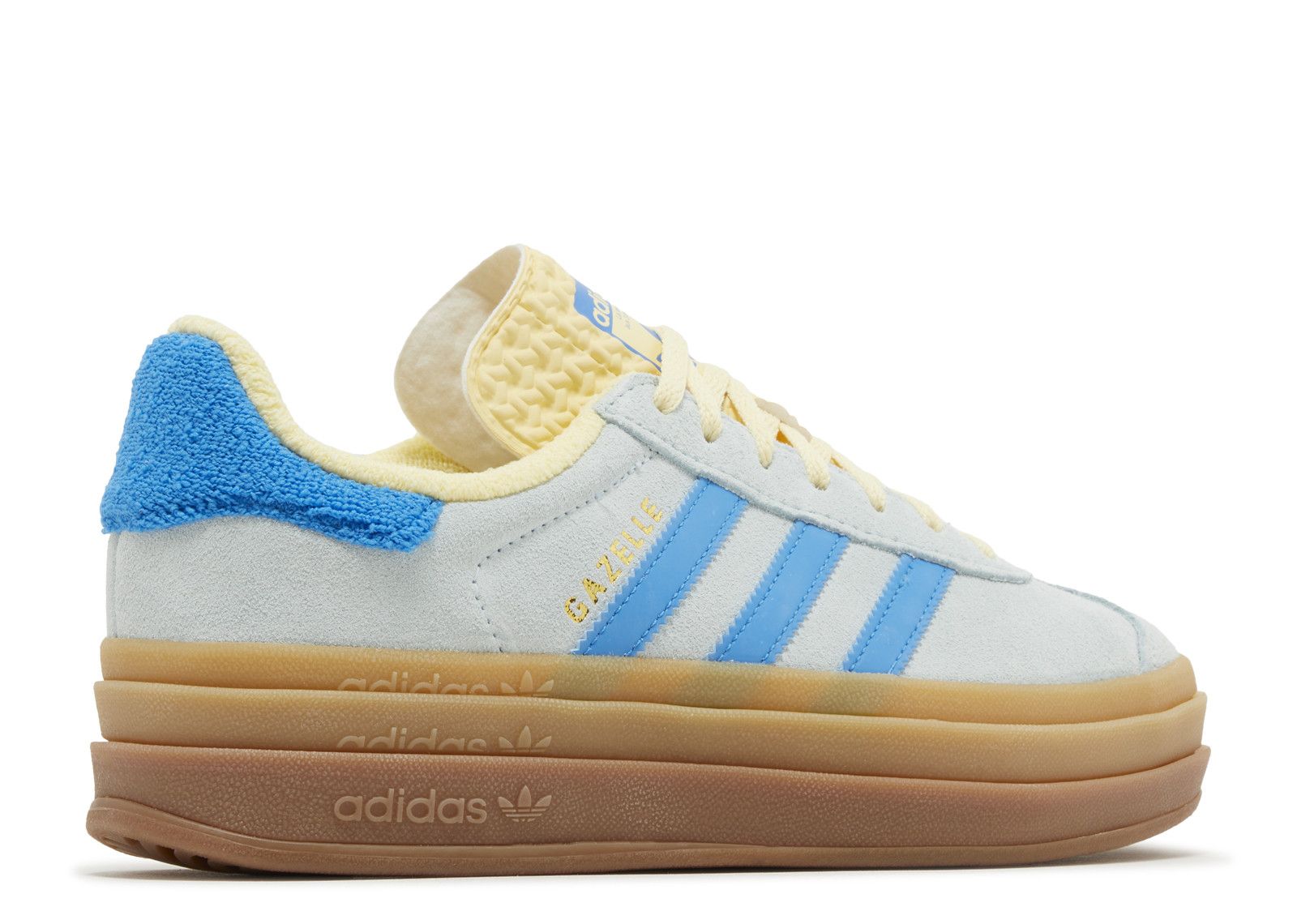 Wmns Gazelle Bold 'Almost Blue Yellow'