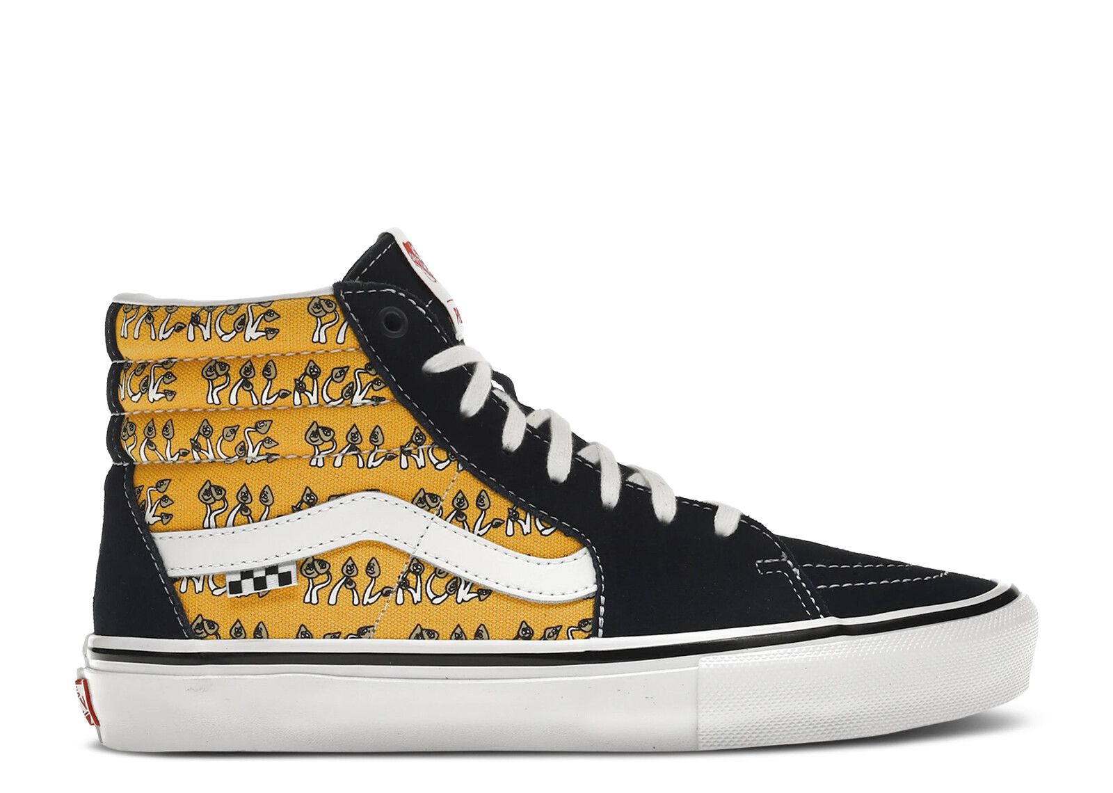 Palace x Skate Sk8-Hi 'Shroom Pack - Yellow'