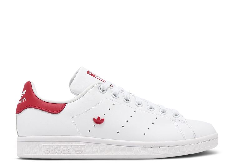 adidas Women's Stan Smith Shoes (Cloud White / Active Pink / Active Pink)