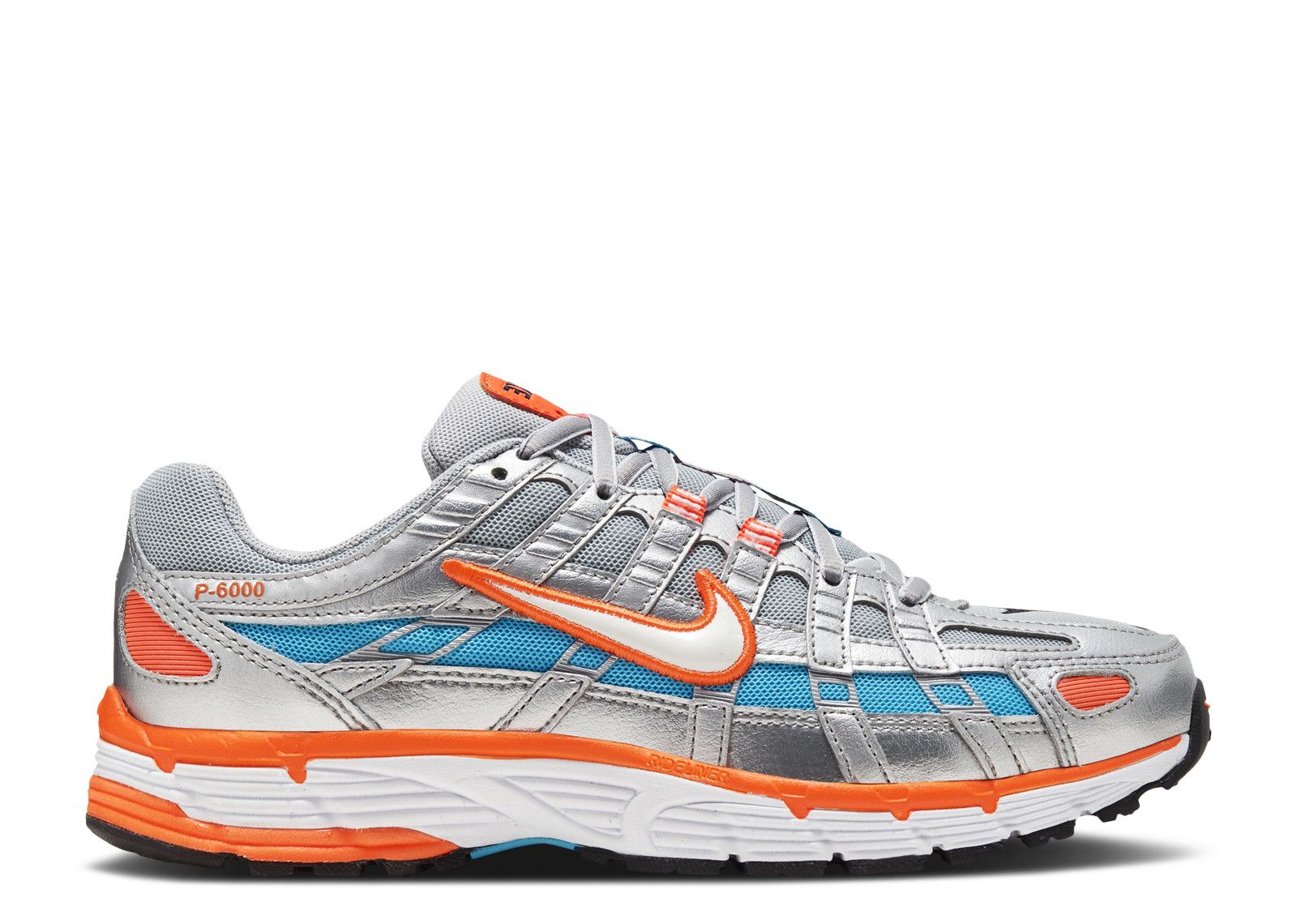 P-6000 Metallic Silver/Hyper Crimson/Blue Fury/White