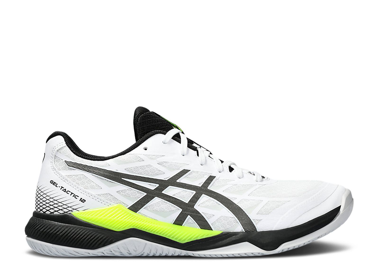 Gel Tactic 12 2E Wide 'White Gunmetal Volt'