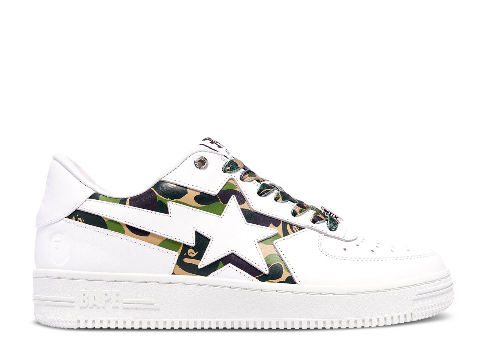 Bapesta 'Icon ABC Camo Green' - BAPE - 1K30191307 GRN - green | Flight Club