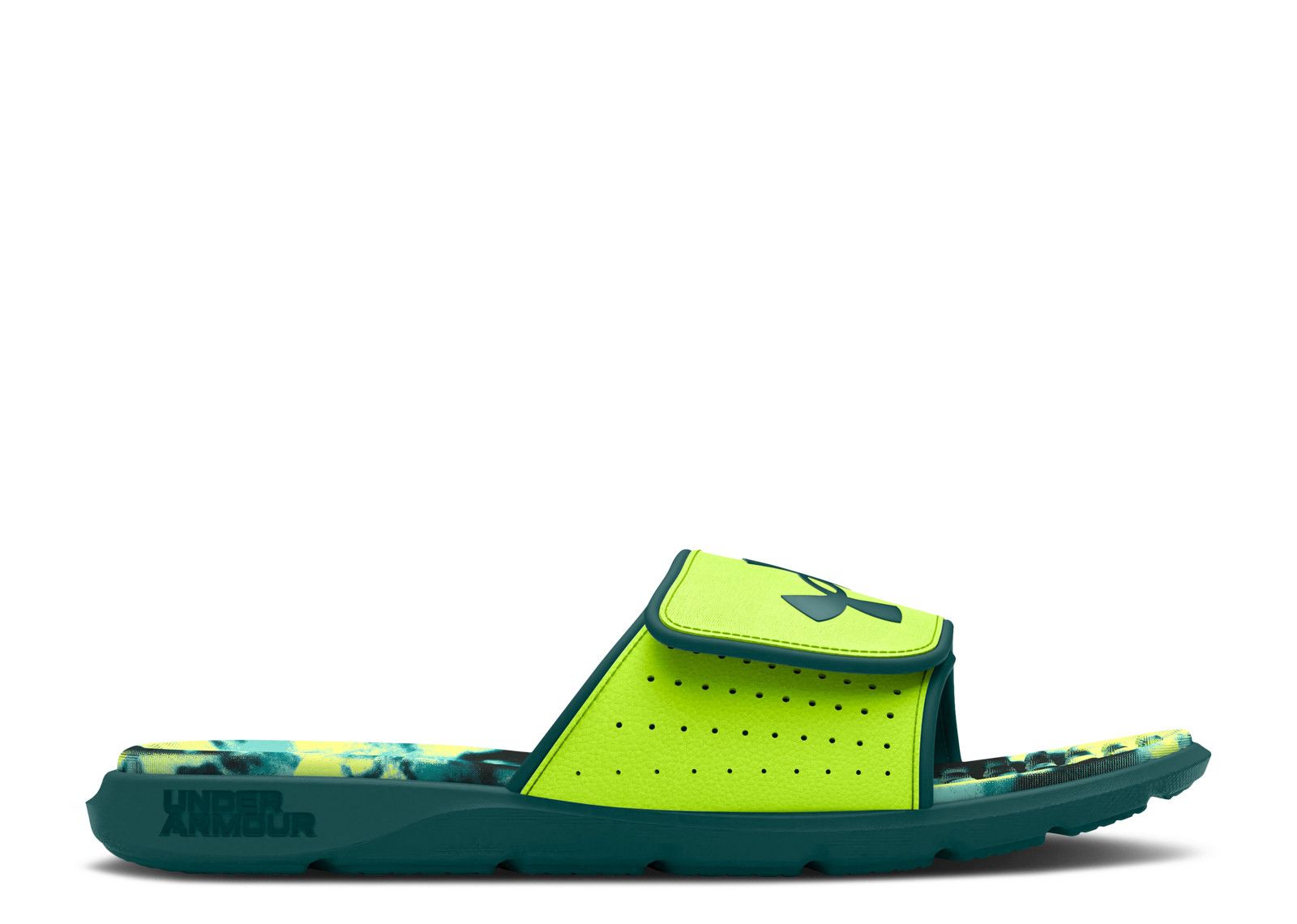 Ignite Pro Graphic Footbed Slide 'Hydro Teal Tie-Dye'