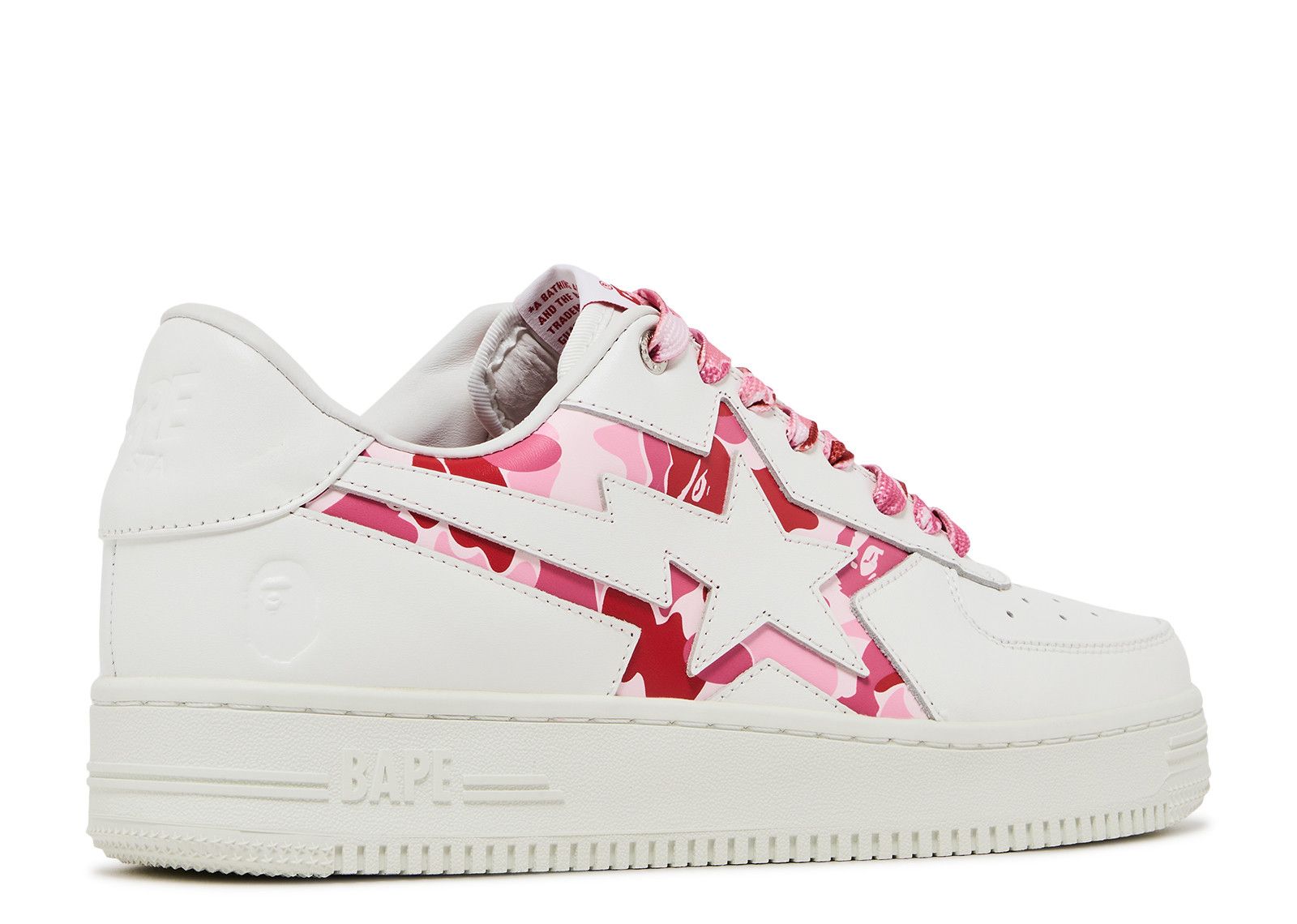 Bapesta Icon ABC Camo Pink