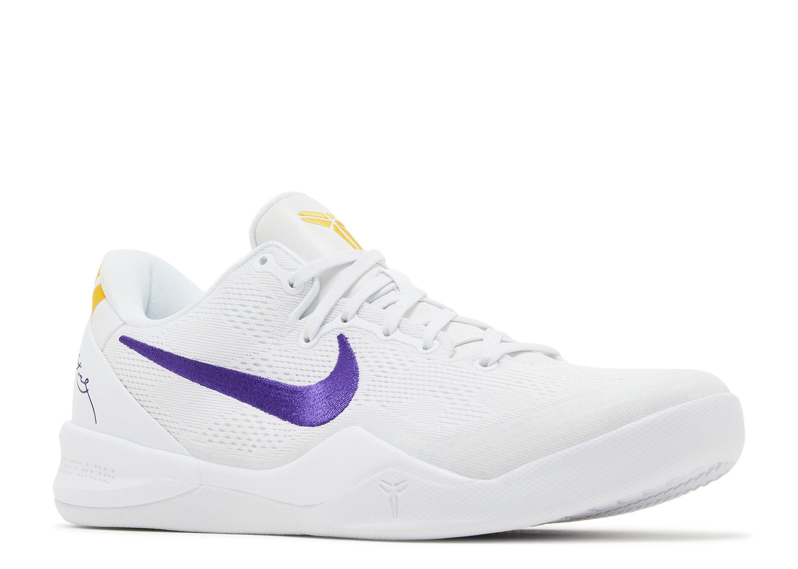 Kobe 8 Protro 'Lakers Home' - Nike - HF9550 100 - white/court