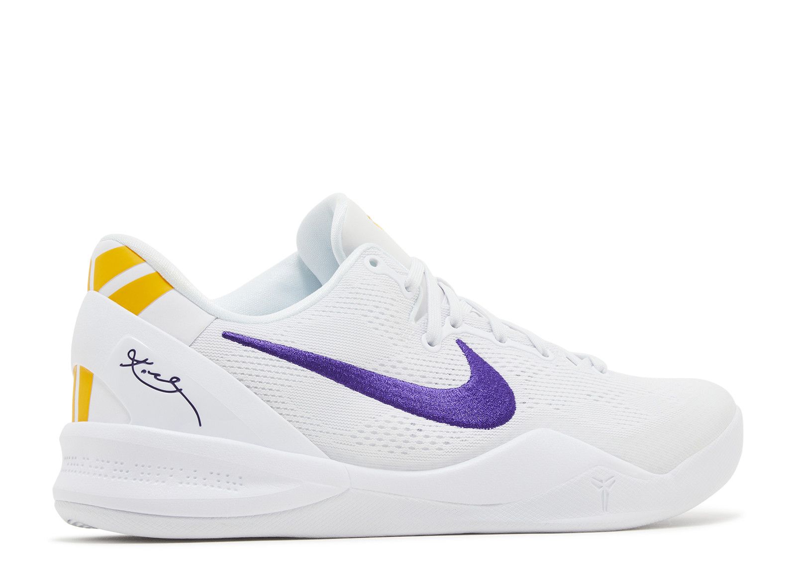Kobe 8 Protro 'Lakers Home' - Nike - HF9550 100 - white/court