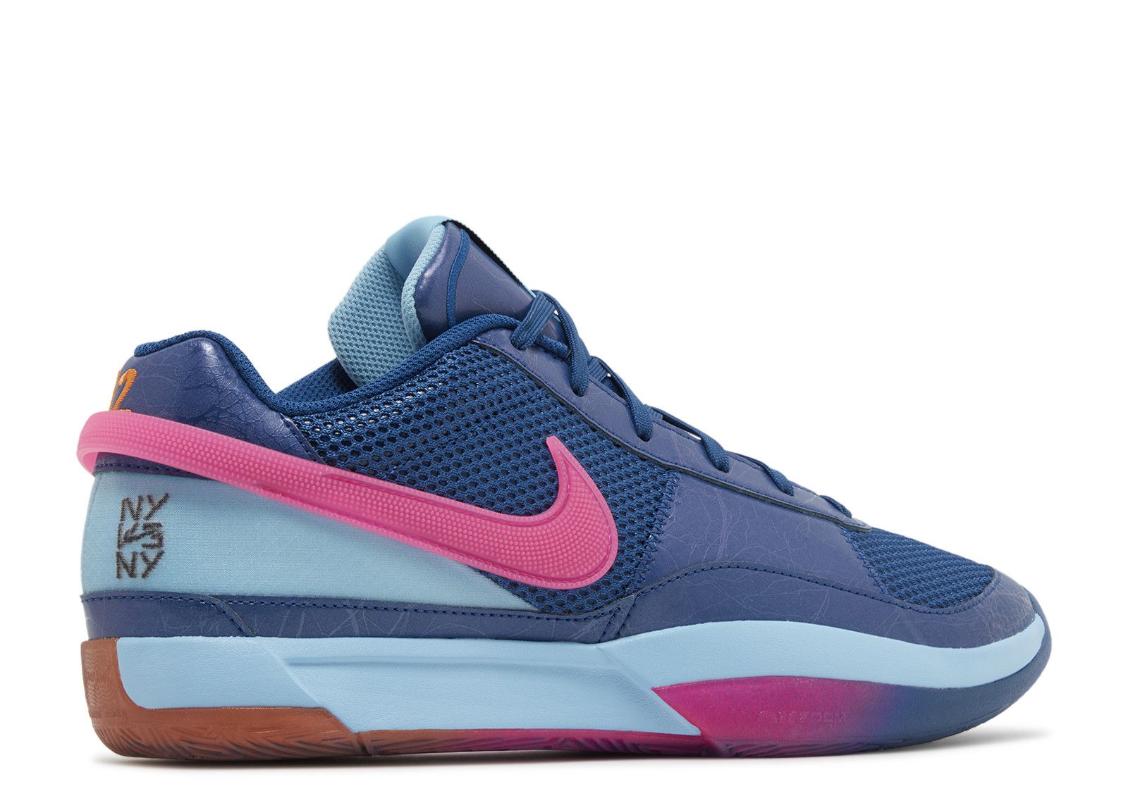 Nike Ja 1 Basketball Shoes NY x NY Men’s Size 10.5 Court Blue/Hyper Pink NEW Amazon.com | Nike Ja 1 Basketball Shoes (FV1286-400, Court  main image 4